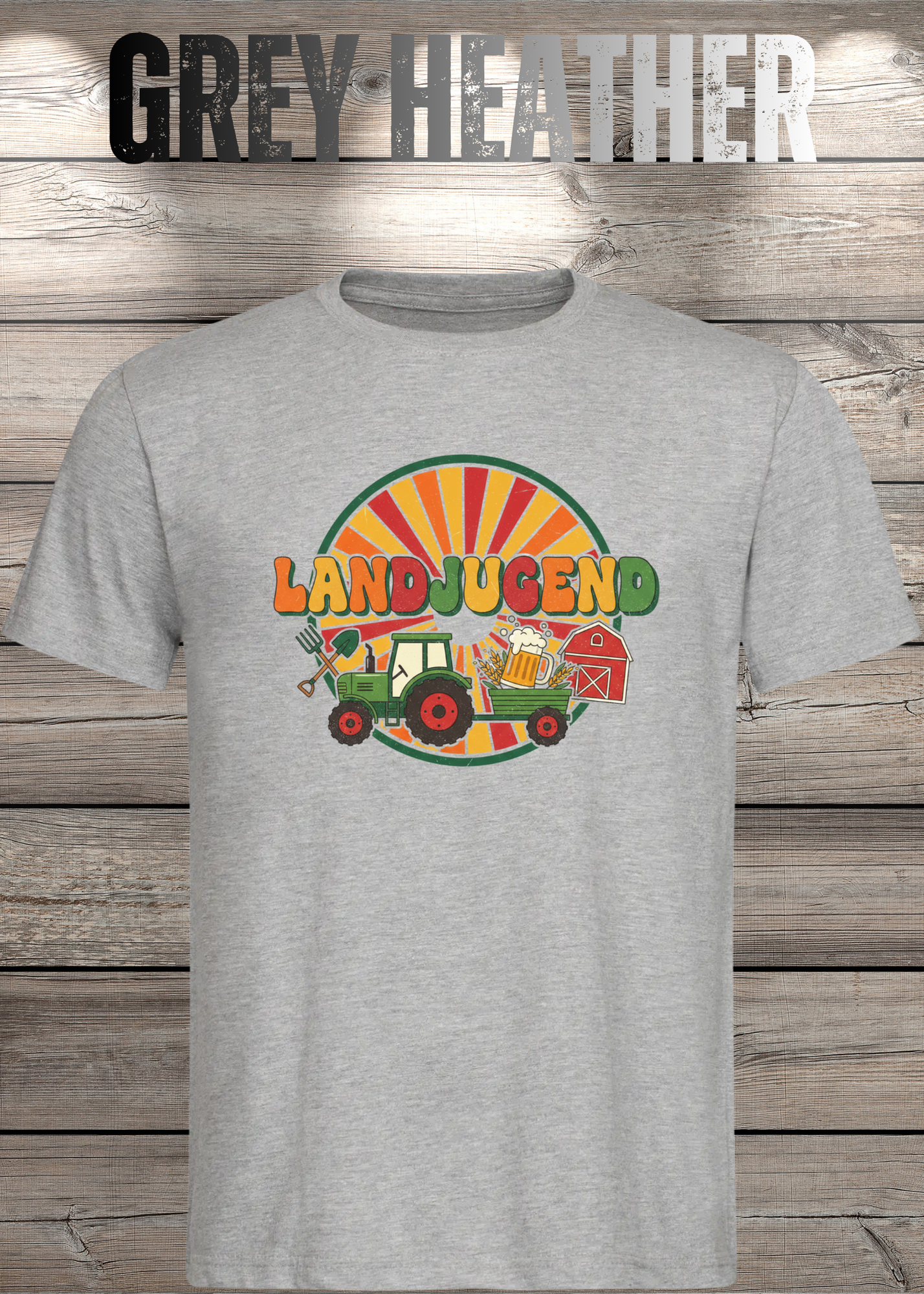 T-Shirt 'Landjugend' - Witziges Statement-Shirt für Landliebhaber