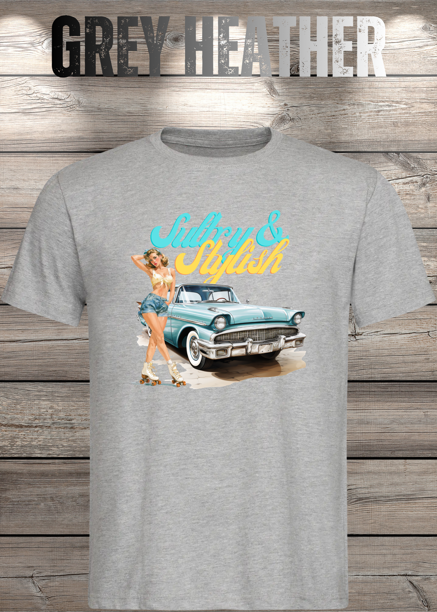 Sultry & Stylish - Vintage Look T-Shirt Unisex