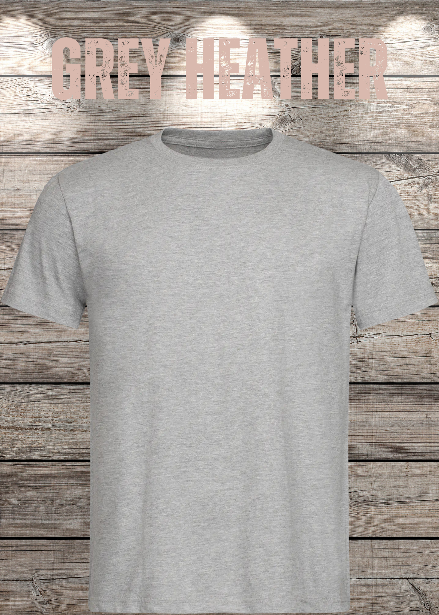 Grey Heather Männer/ Unisex T Shirt