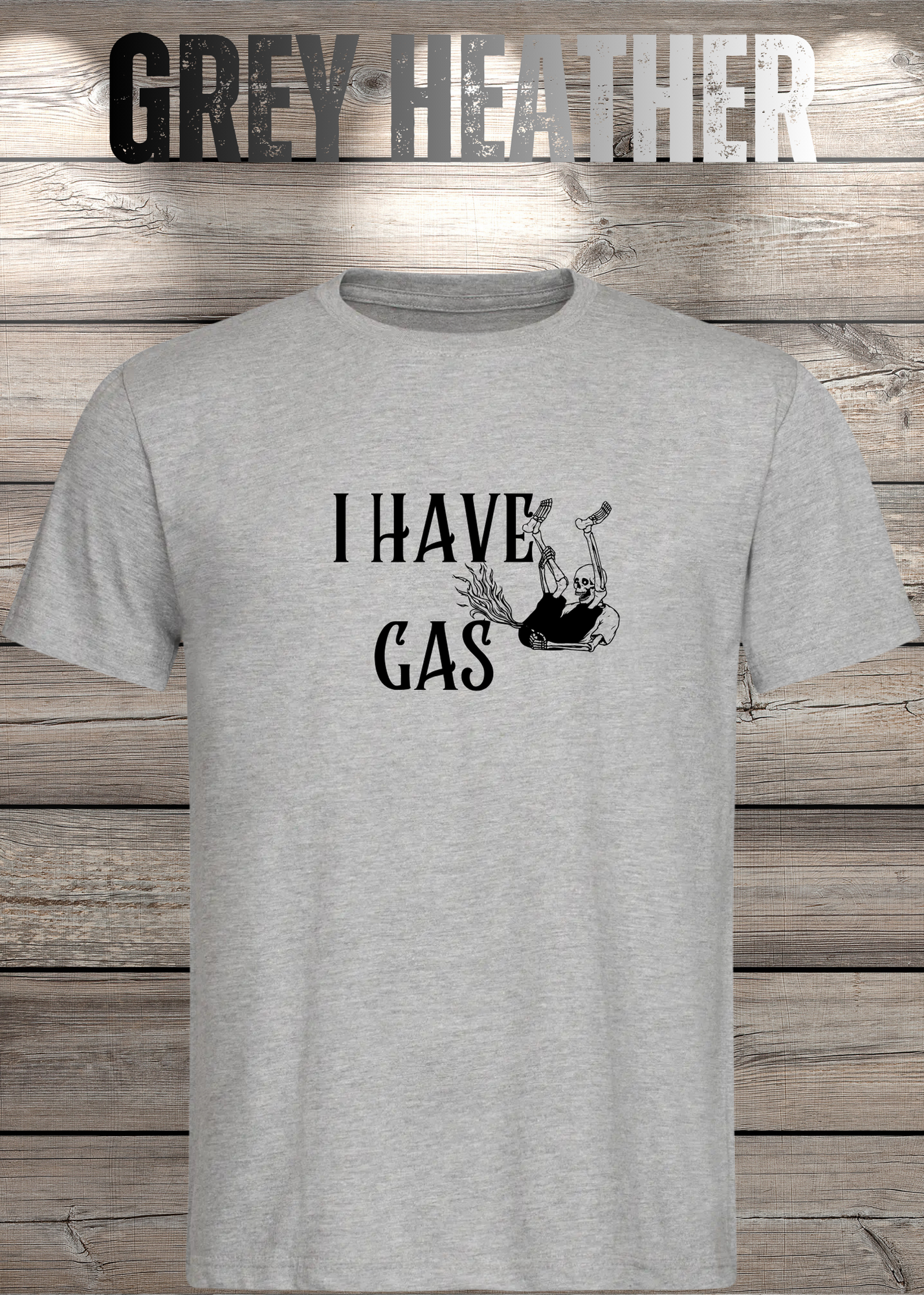 T-Shirt 'I Have Gas' - Sarkastisches Pupsen-Shirt für Ehrliche