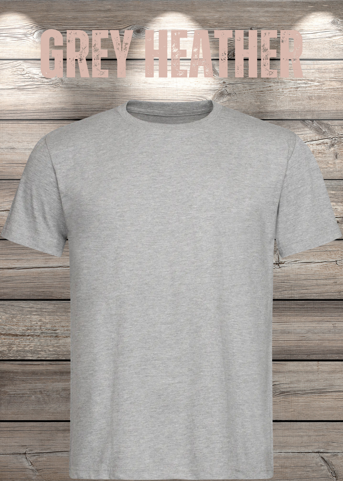 Grey Heather Männer/ Unisex T Shirt
