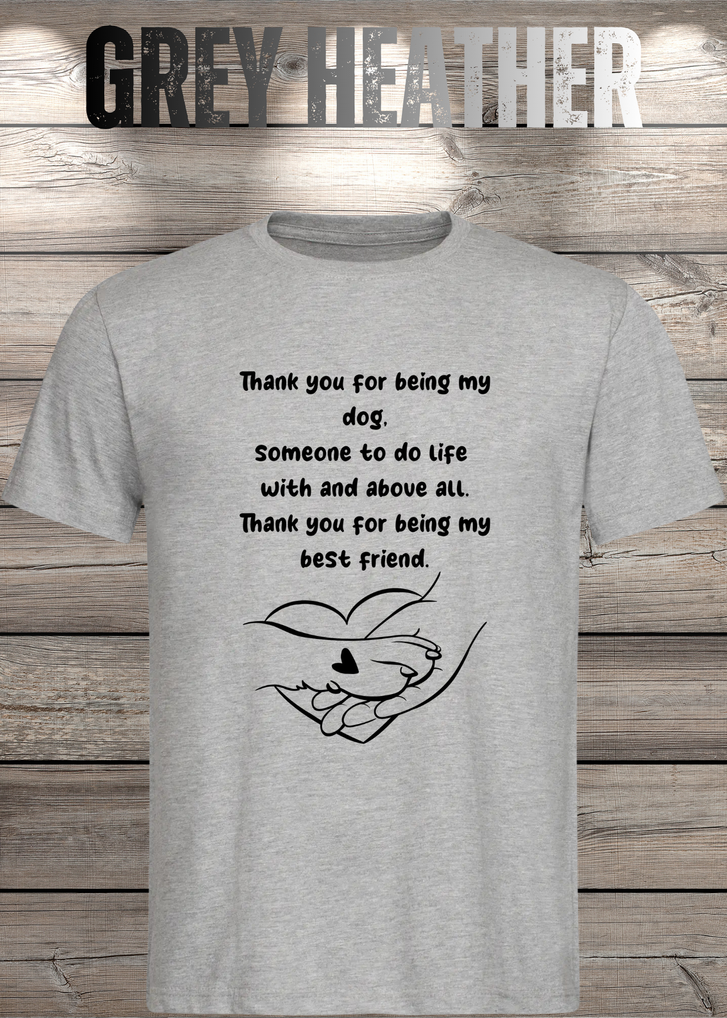 T-Shirt Hunde Love Story Witziges Statement Shirt Lustiges Geschenk Freizeit Unisex