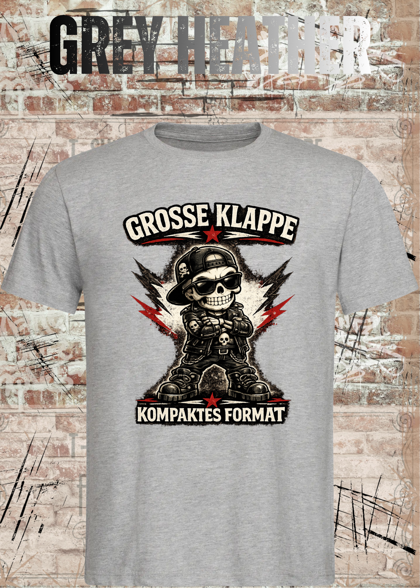 Große Klappe – Kompaktes Format | Unisex T-Shirt