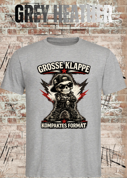 Große Klappe – Kompaktes Format | Unisex T-Shirt