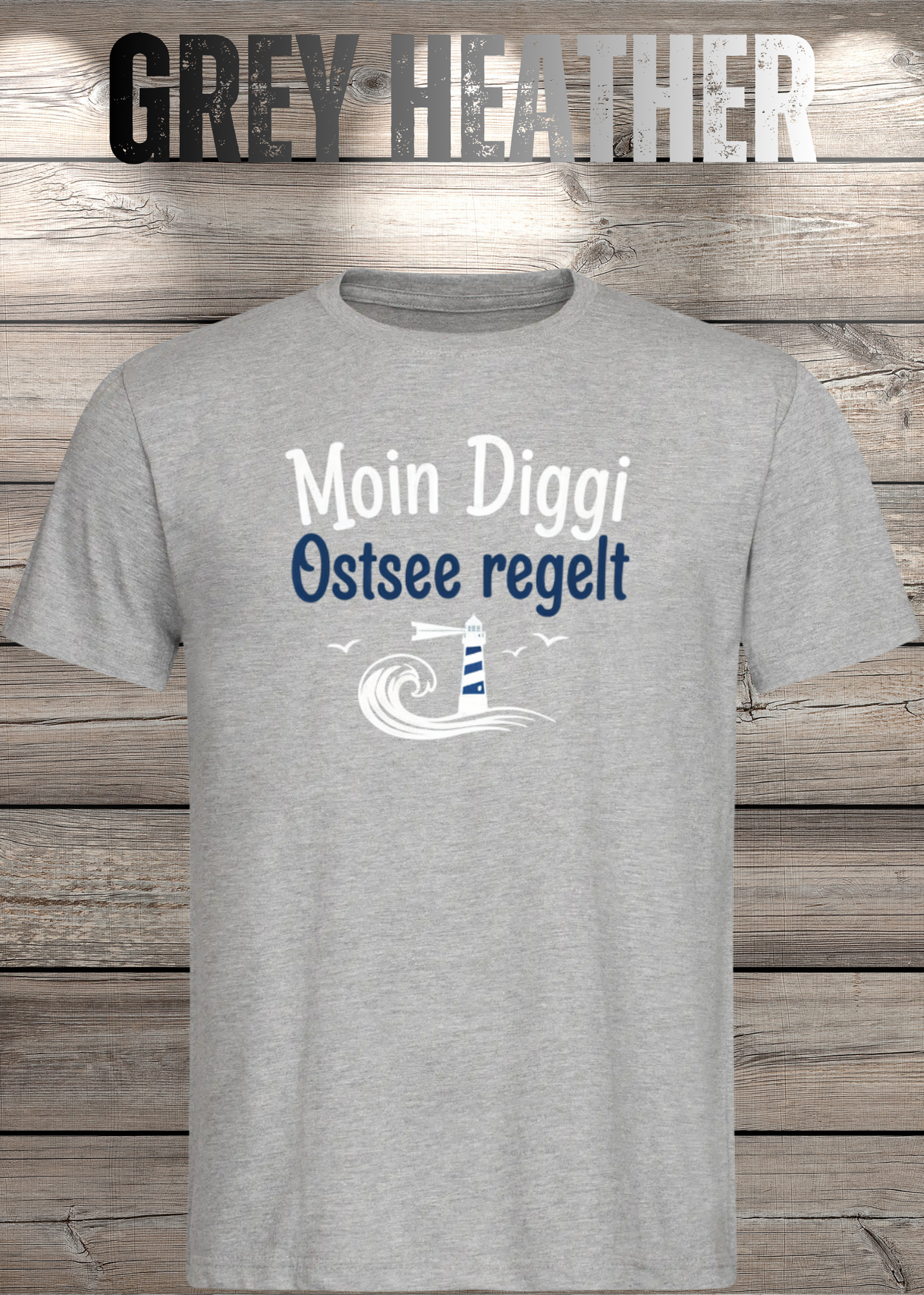 Unisex T-Shirt Moin Diggi Ostsee regelt
