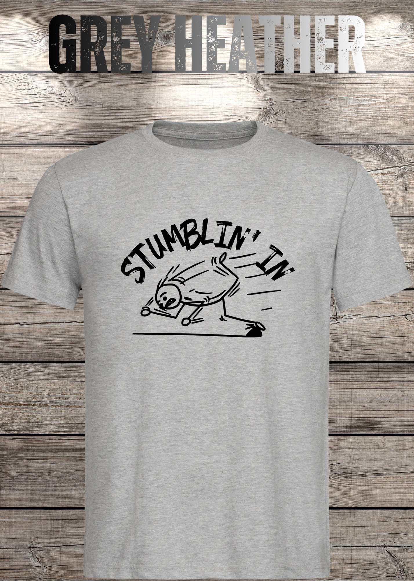 Stumblin' In - Witziges Musik T-Shirt mit Spruch