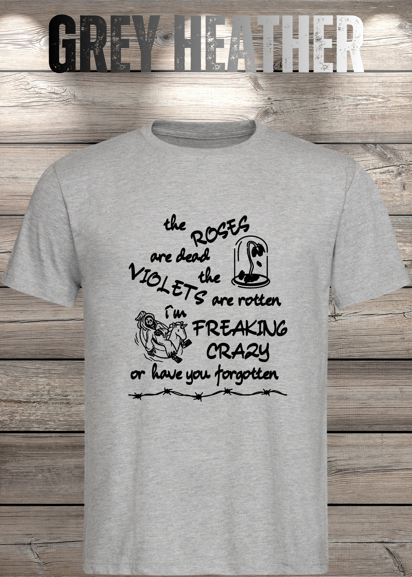 T-Shirt I'm Freaking Crazy - Lustiger Spruch Geschenkidee Geburtstag Unisex Statement