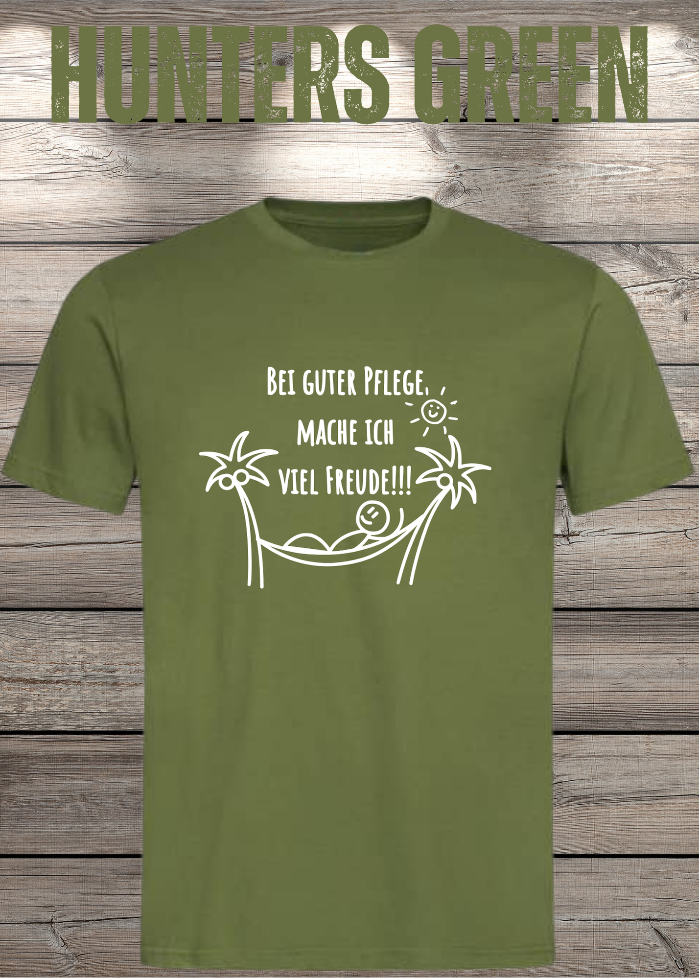 T-Shirt Unisex - Bei guter Pflege mache ich viel Freude - Geschenkidee Geburtstag Statement