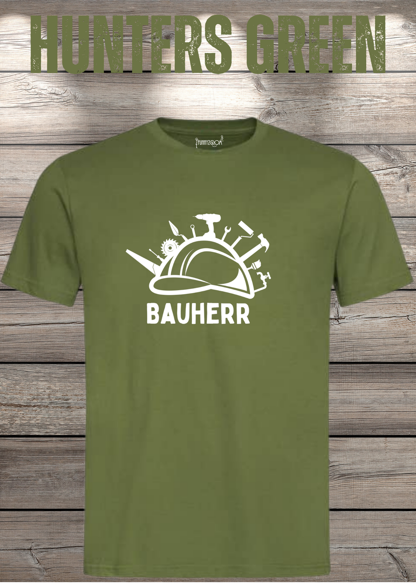 Herren T-Shirt Bauherr Geschenkidee für Hausbesitzer Witziges T-Shirt mit Spruch Lustiges Freizeit T-Shirt Haus bauen
