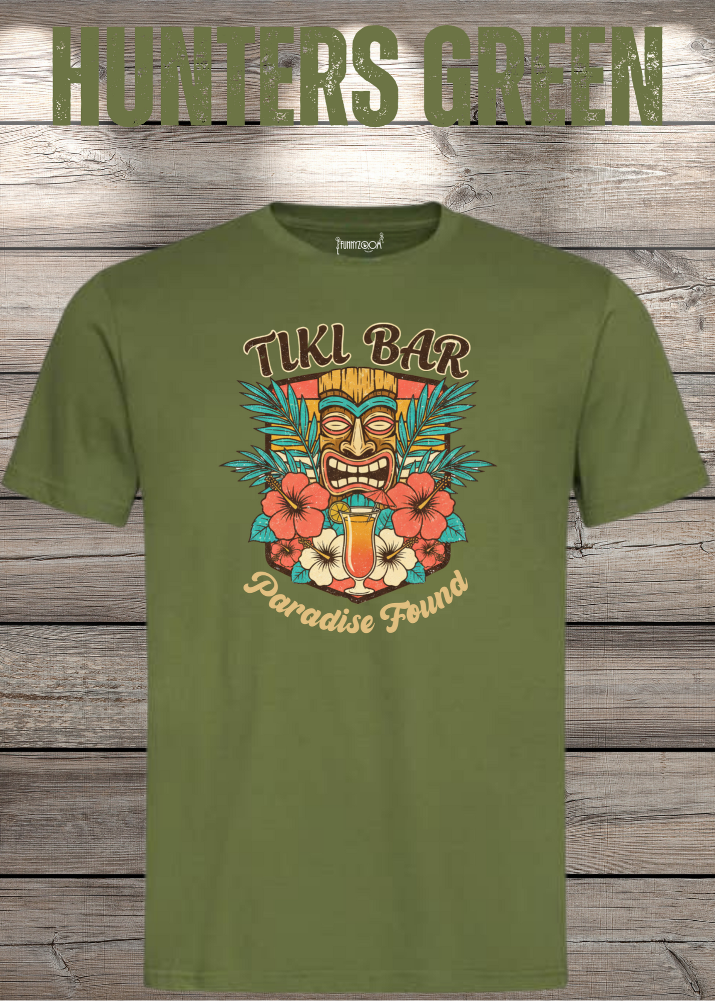 T-Shirt Tiki Bar - Witziger Spruch - Geschenkidee Unisex - Tropical Vibes