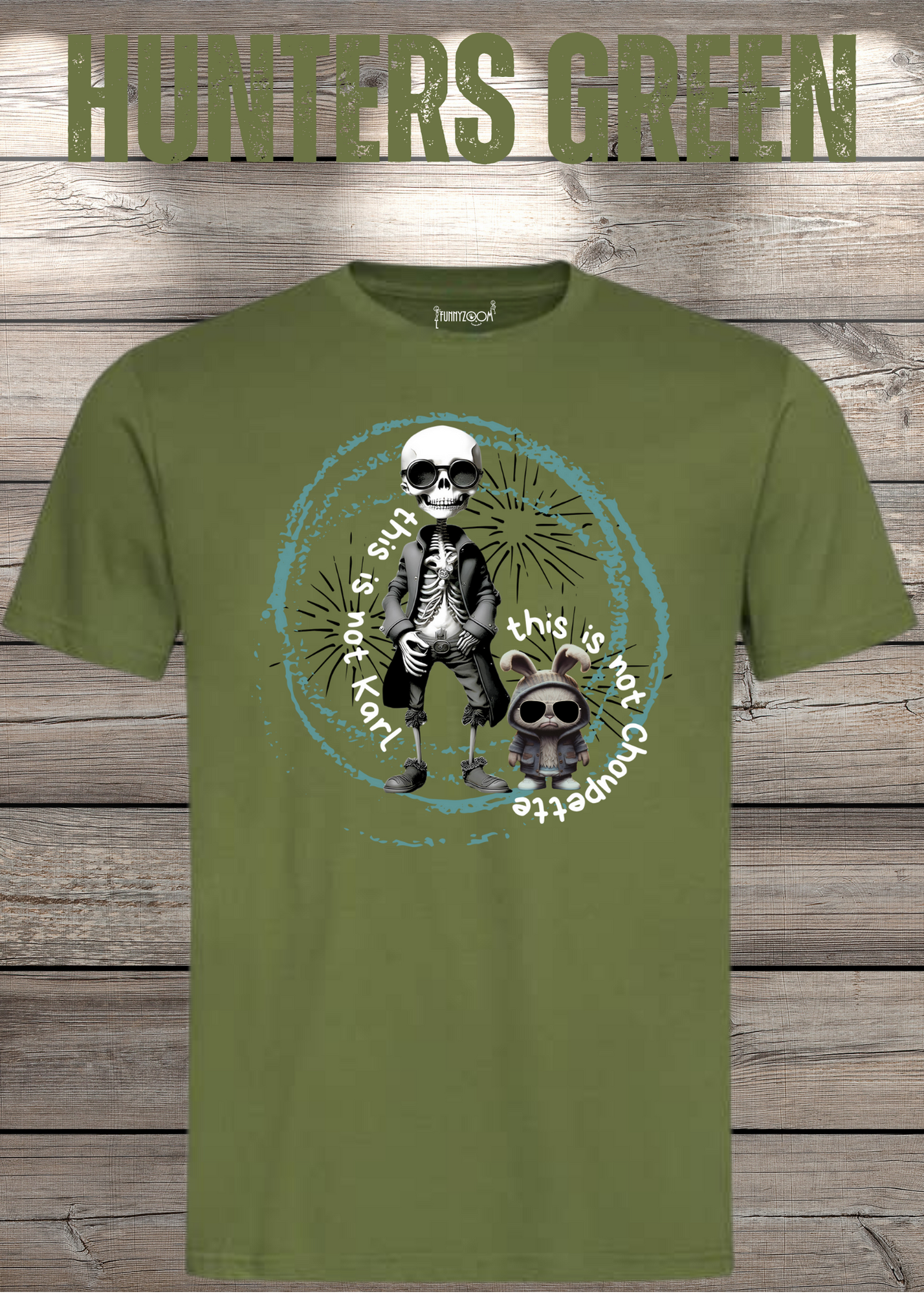 T-Shirt 'This is not Karl this is not Choupette' - Fashion Humor Geschenk Unisex