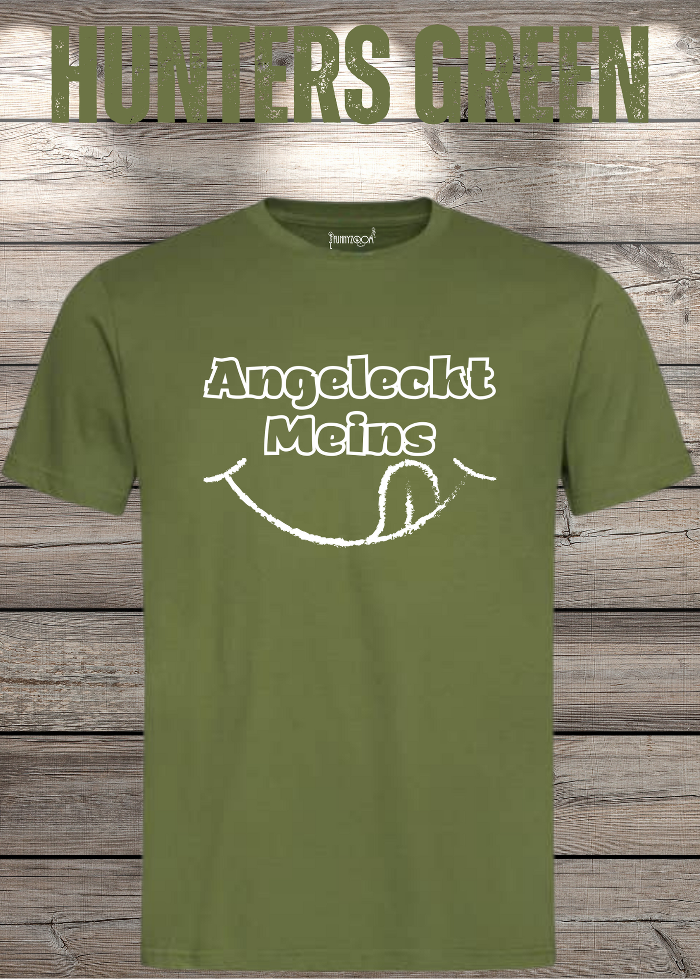 T-Shirt Angeleckt Meins - Lustige Sprüche Geschenkidee - Geburtstag Freizeit Unisex viele Farben