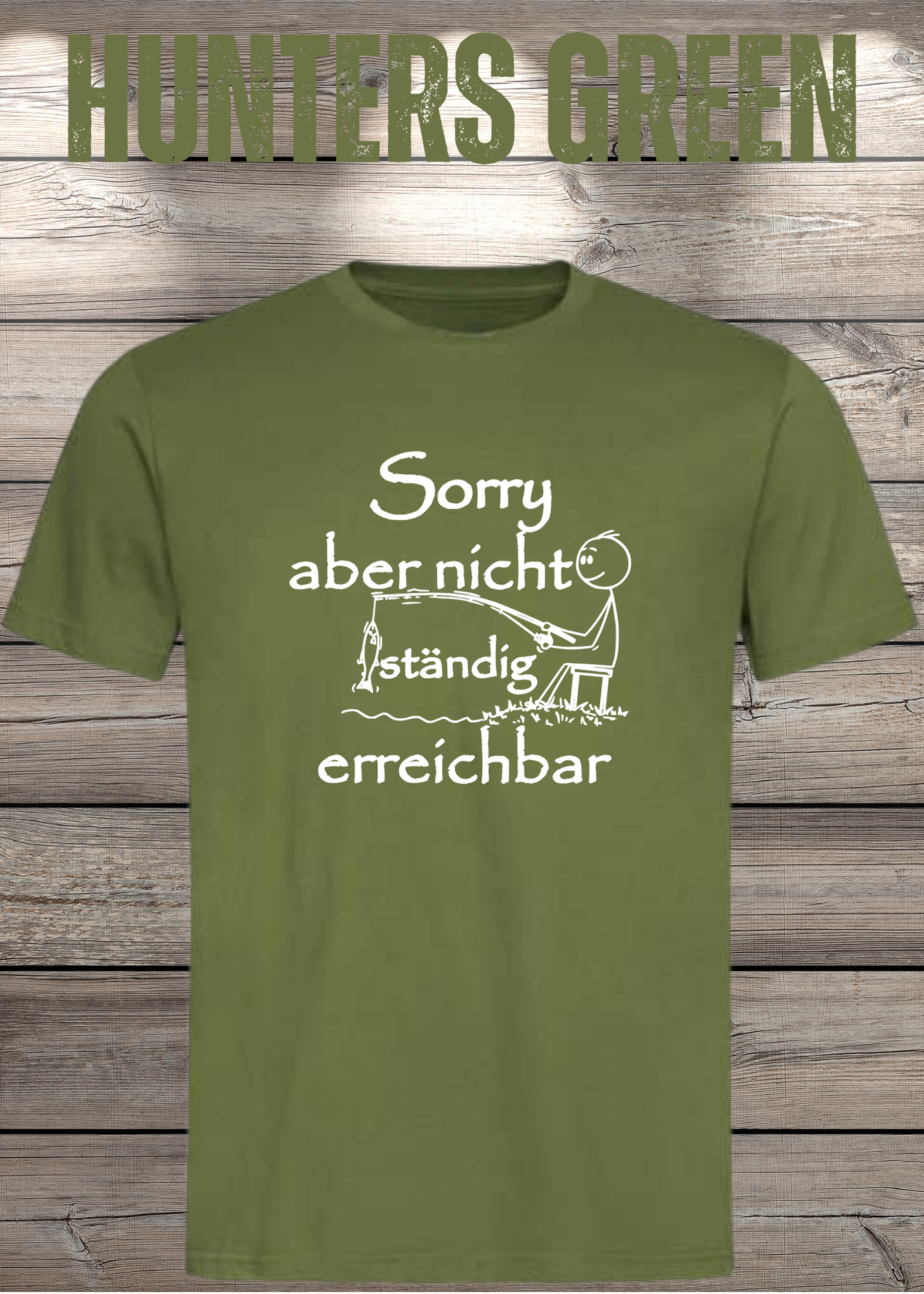 T-Shirt 'Sorry aber nicht ständig erreichbar' - Witziges Spruch-Shirt für Grenzensetzer