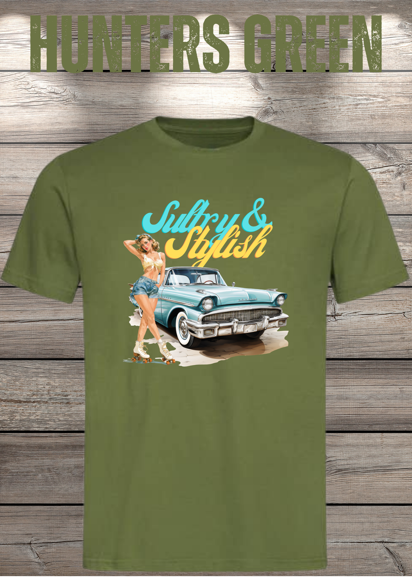 Sultry & Stylish - Vintage Look T-Shirt Unisex