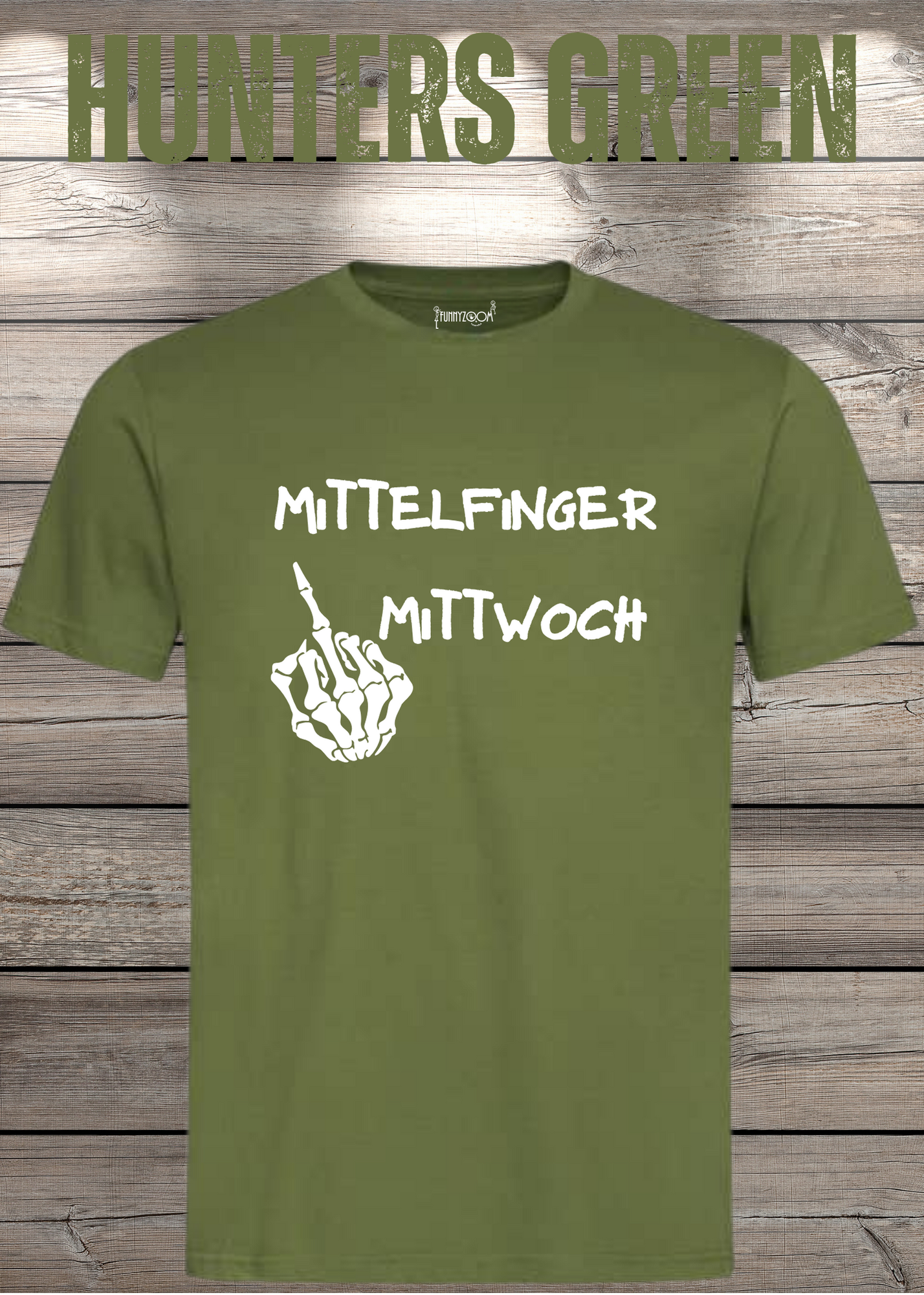 T-Shirt Mittelfinger Mittwoch Lustige Sprüche Geschenkidee Geburtstag Freizeit Unisex viele Farben