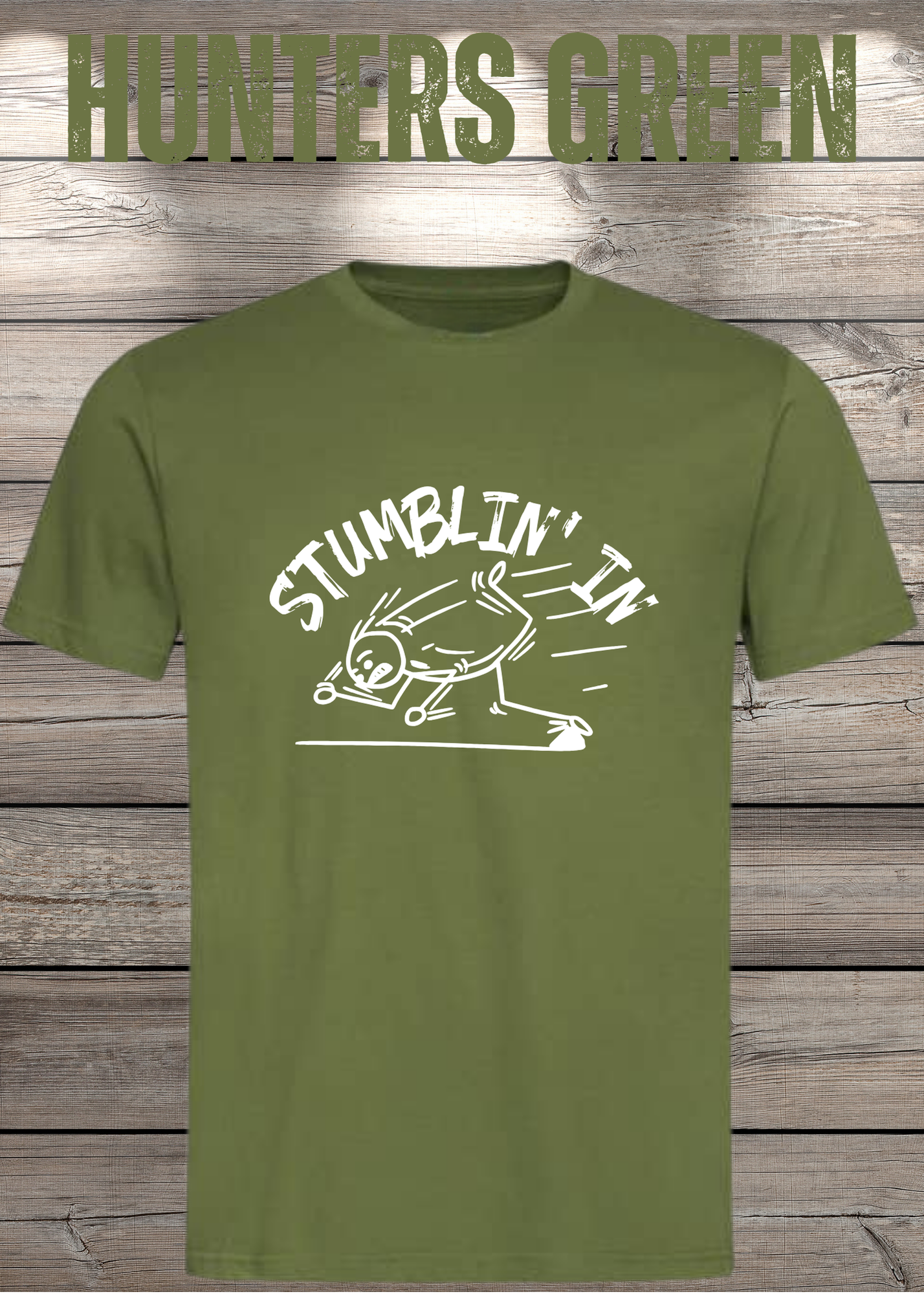 Stumblin' In - Witziges Musik T-Shirt mit Spruch
