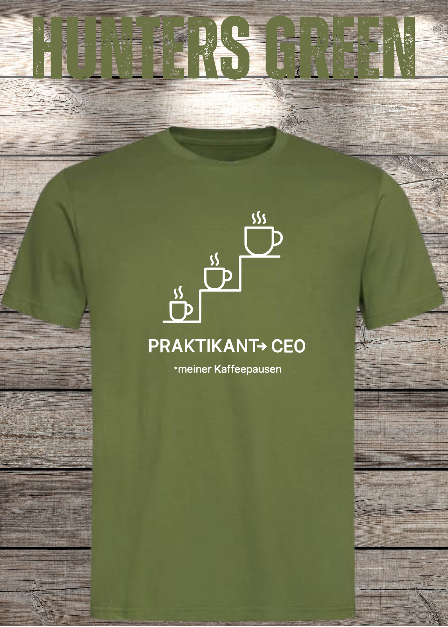 Unisex T-Shirt: Praktikant CEO meiner Kaffeepausen