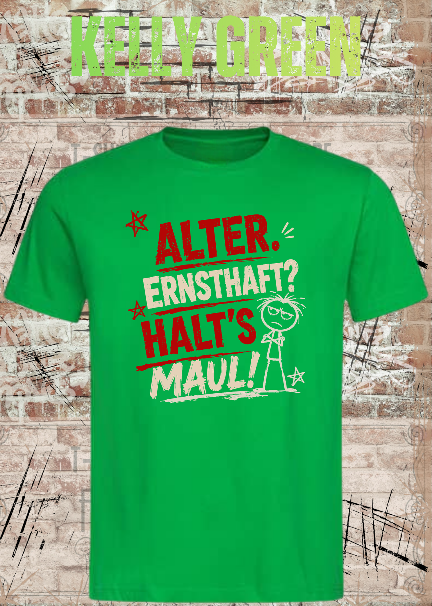 Alter. Ernsthaft? Halt’s Maul! – Unisex T-Shirt