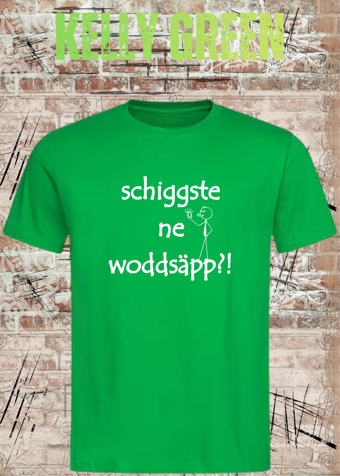 Schiggsde ne Woddsäpp?! – Lustiges Bayerisches Spruch T-Shirt | Fun Shirt Unisex