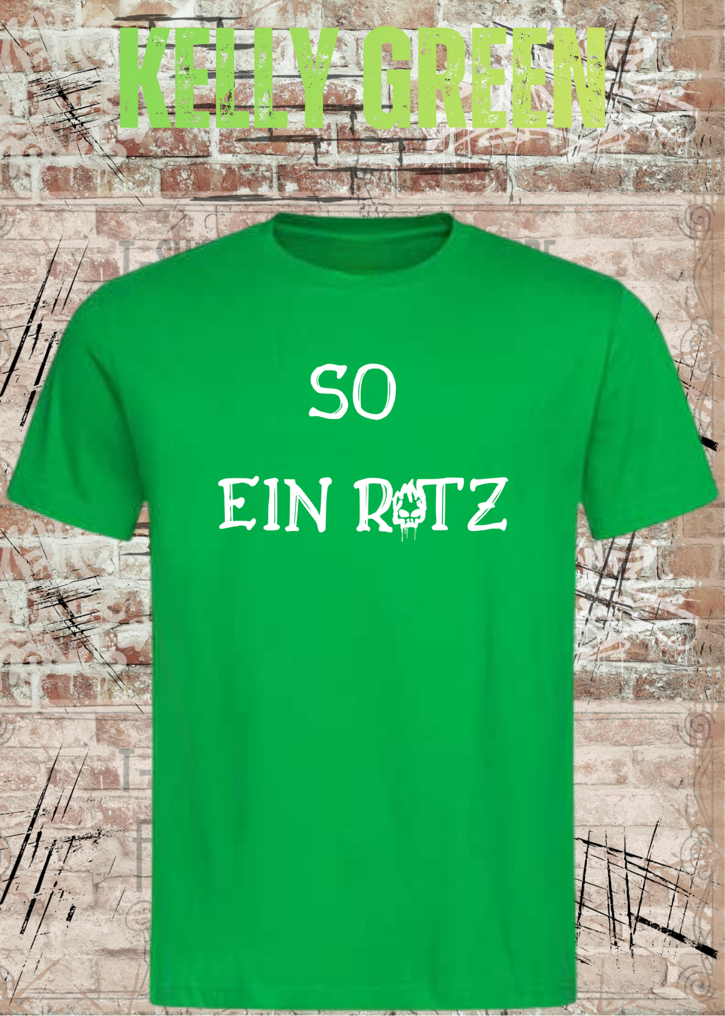 Lustiges Unisex T-Shirt „So ein Rotz“ | Frecher Humor Spruch Shirt