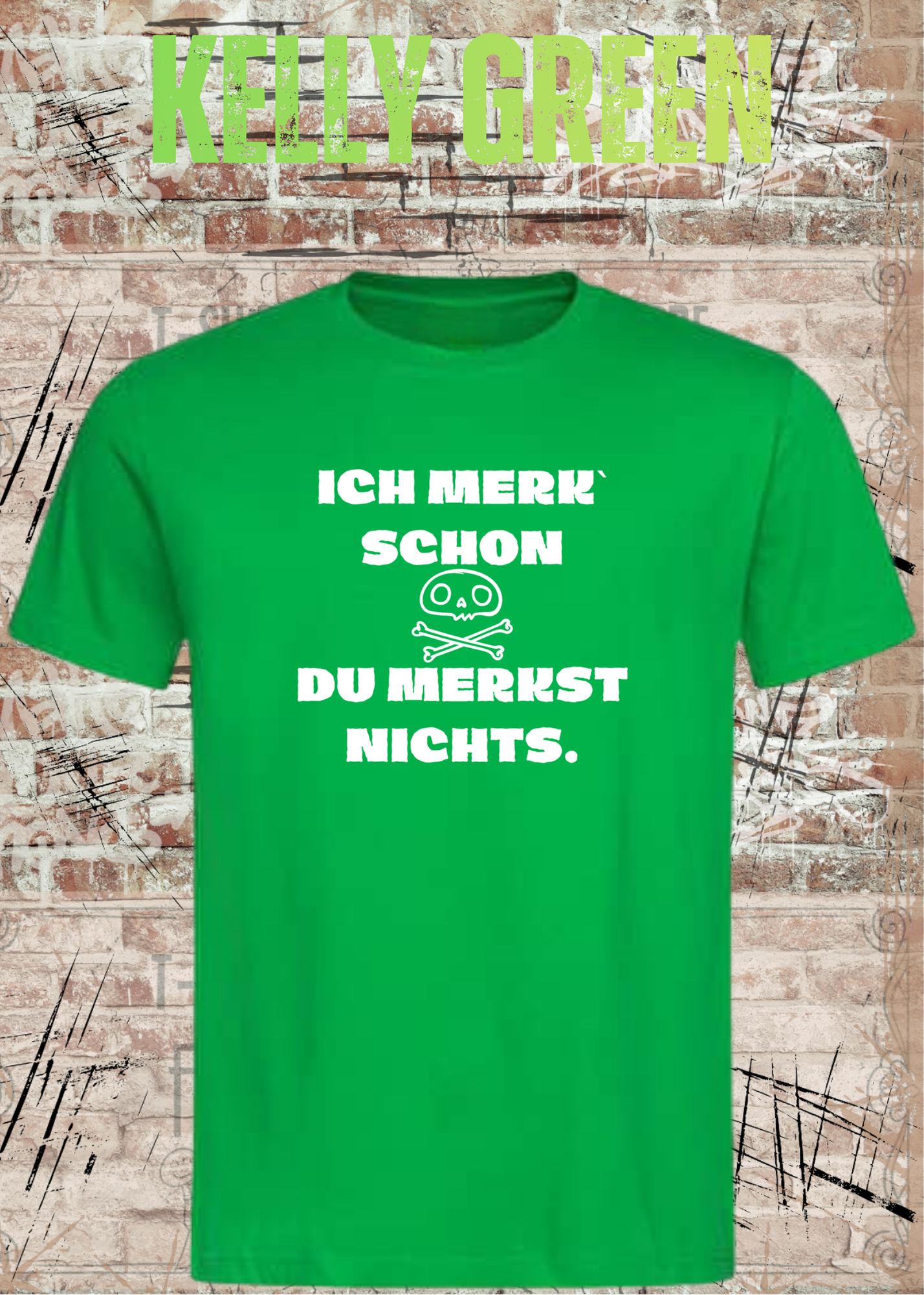 Lustiges T-Shirt „Ich merk' schon – Du merkst nichts“ | Sarkasmus Humor Shirt