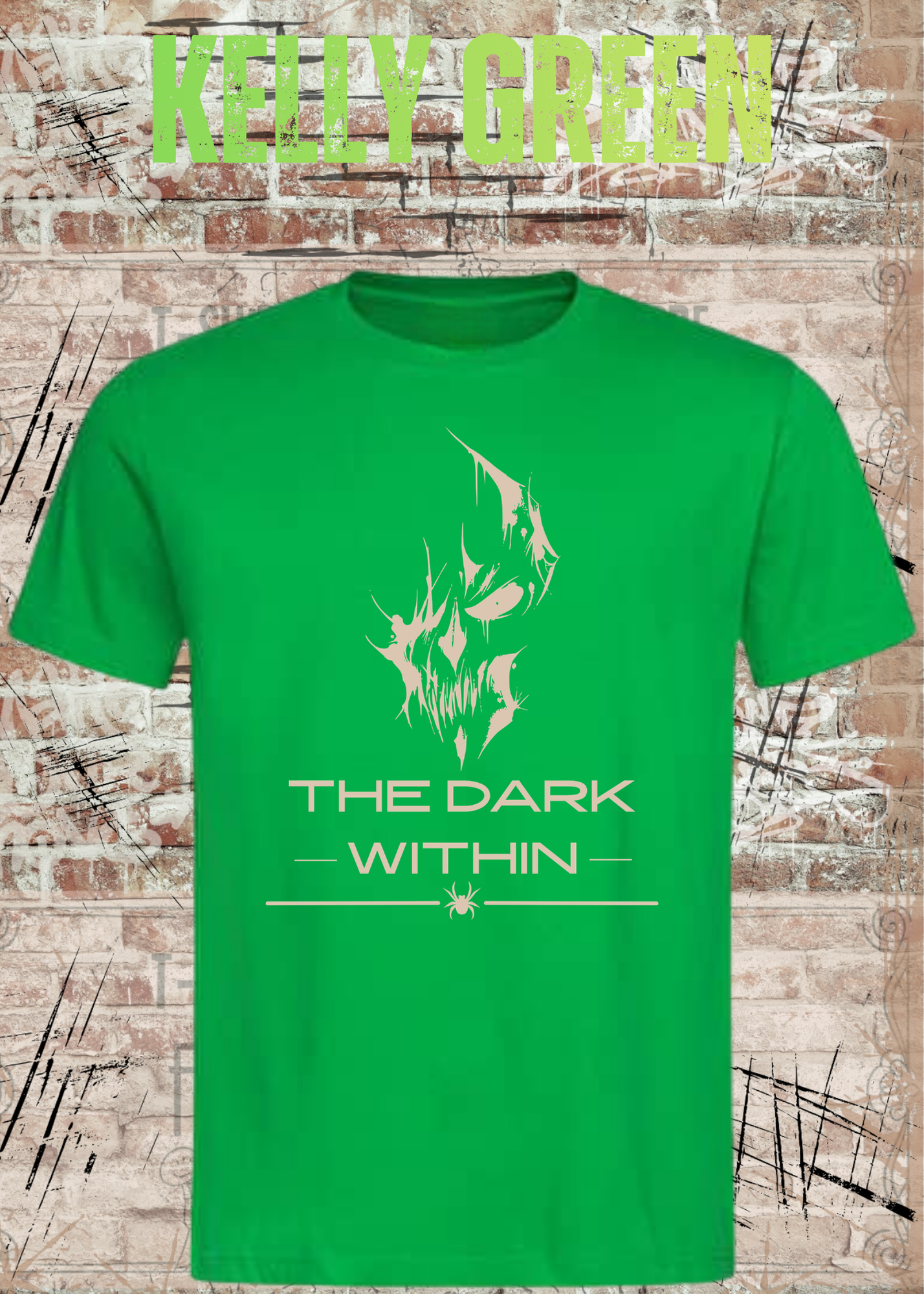 THE DARK WITHIN | Gothic Totenkopf T-Shirt | Rock & Metal Skull Shirt | Unisex
