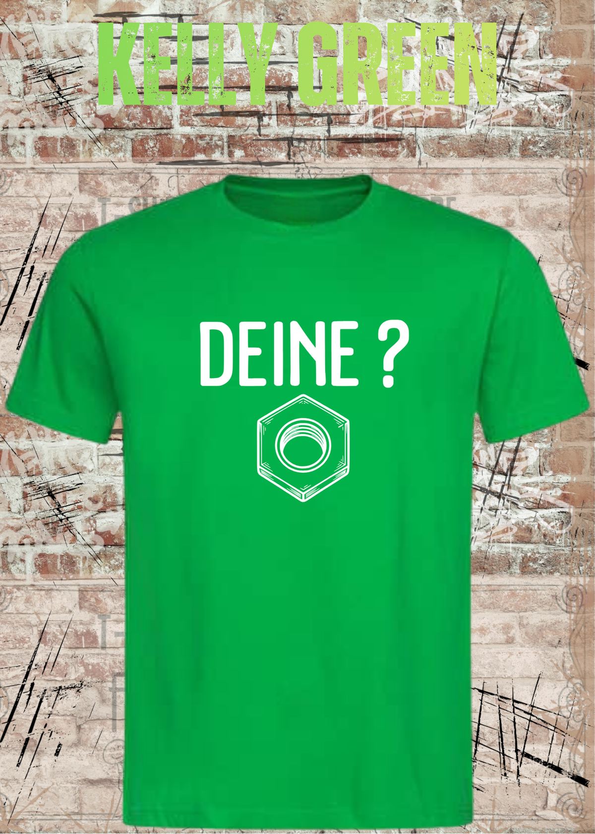 Deine Mutter? – Lustiges Wortspiel T-Shirt | FunnyZoom