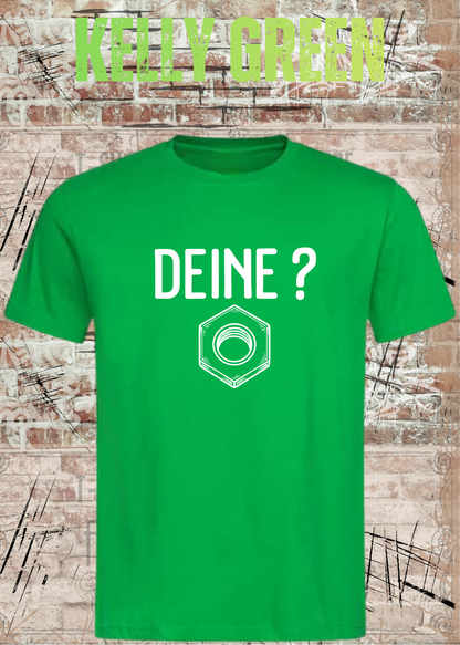 Deine Mutter? – Lustiges Wortspiel T-Shirt | FunnyZoom