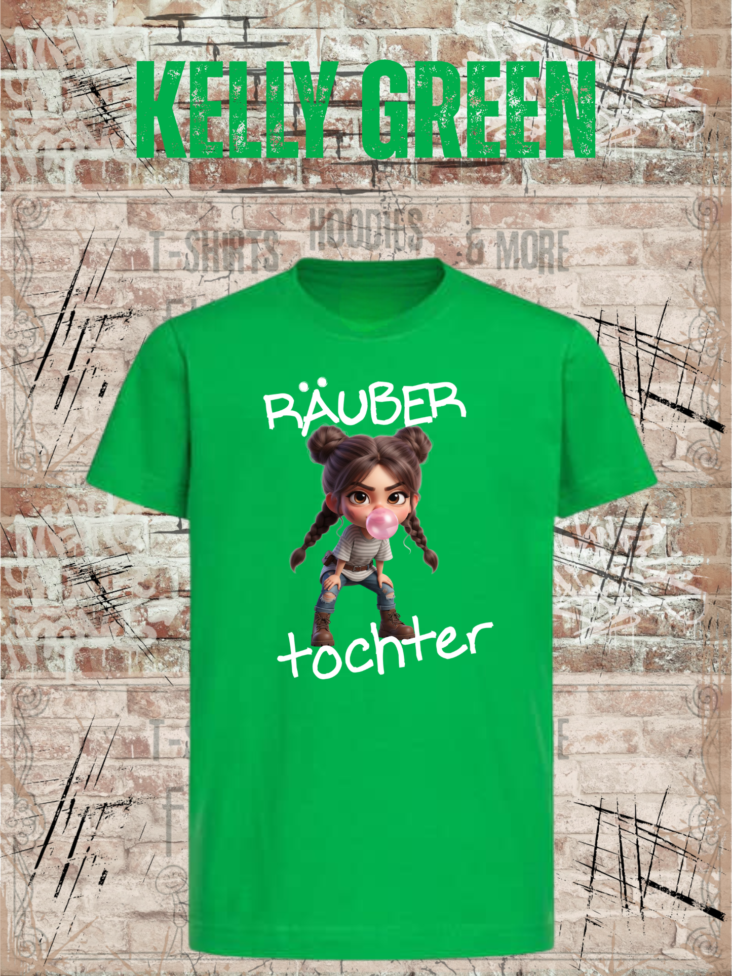 T-Shirt 'Räuber Tochter' - Witziges Geschenk für freche Kids