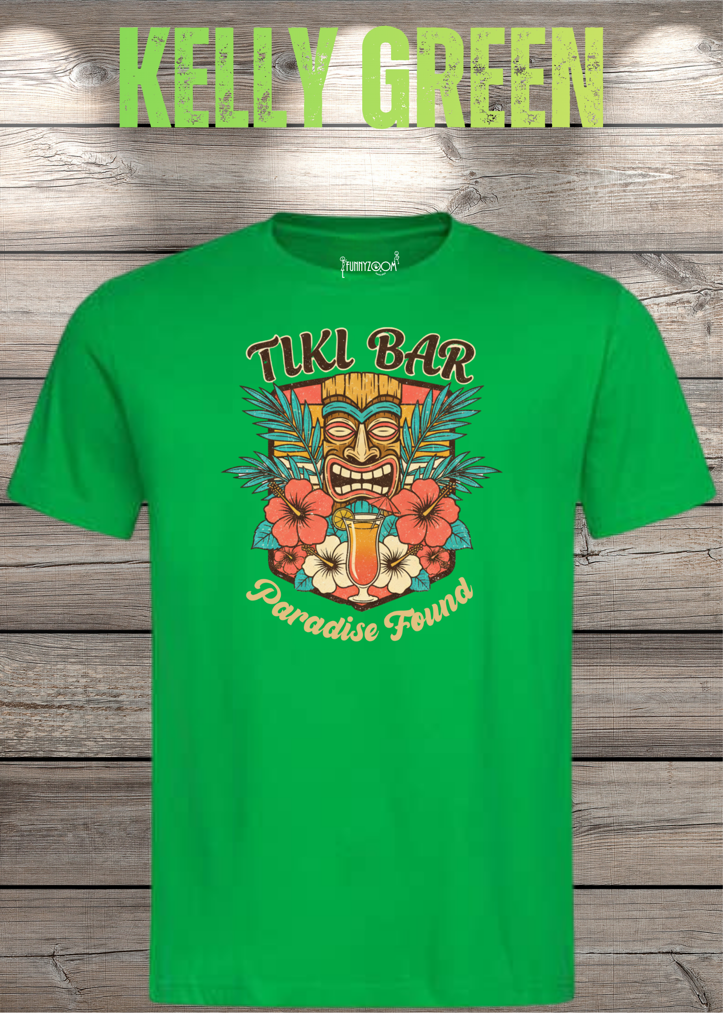 T-Shirt Tiki Bar - Witziger Spruch - Geschenkidee Unisex - Tropical Vibes
