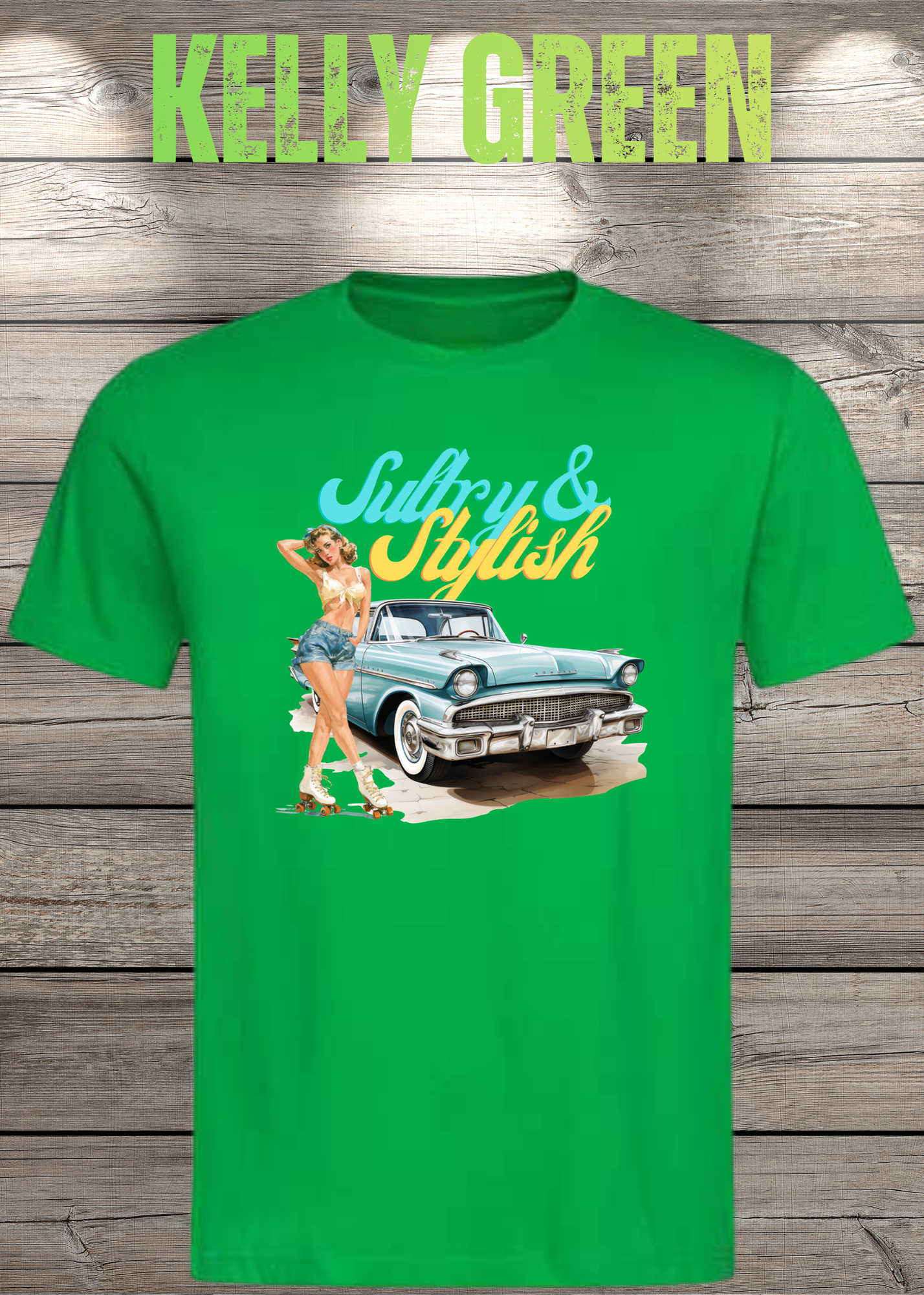 Sultry & Stylish - Vintage Look T-Shirt Unisex
