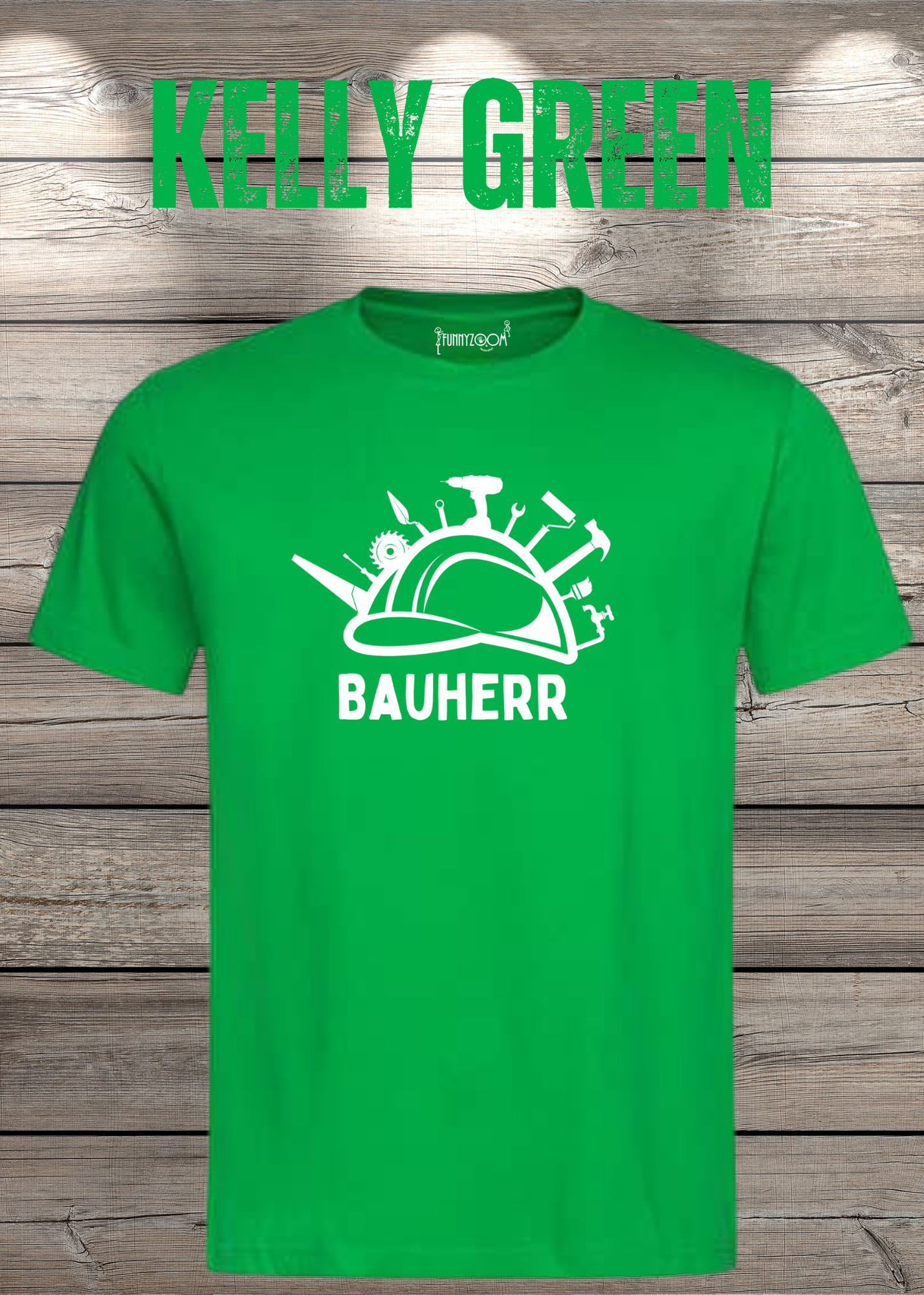 Herren T-Shirt Bauherr Geschenkidee für Hausbesitzer Witziges T-Shirt mit Spruch Lustiges Freizeit T-Shirt Haus bauen