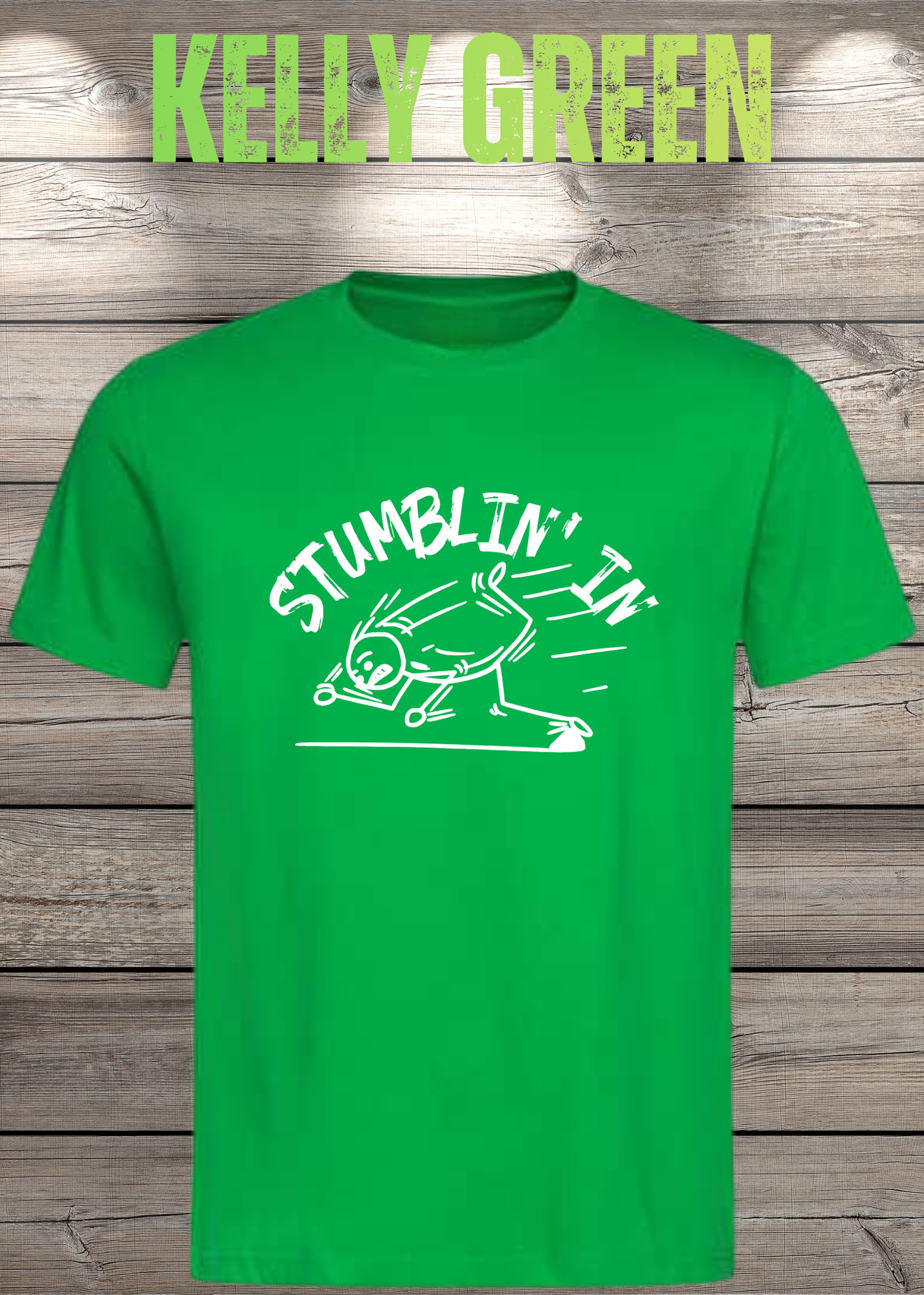 Stumblin' In - Witziges Musik T-Shirt mit Spruch