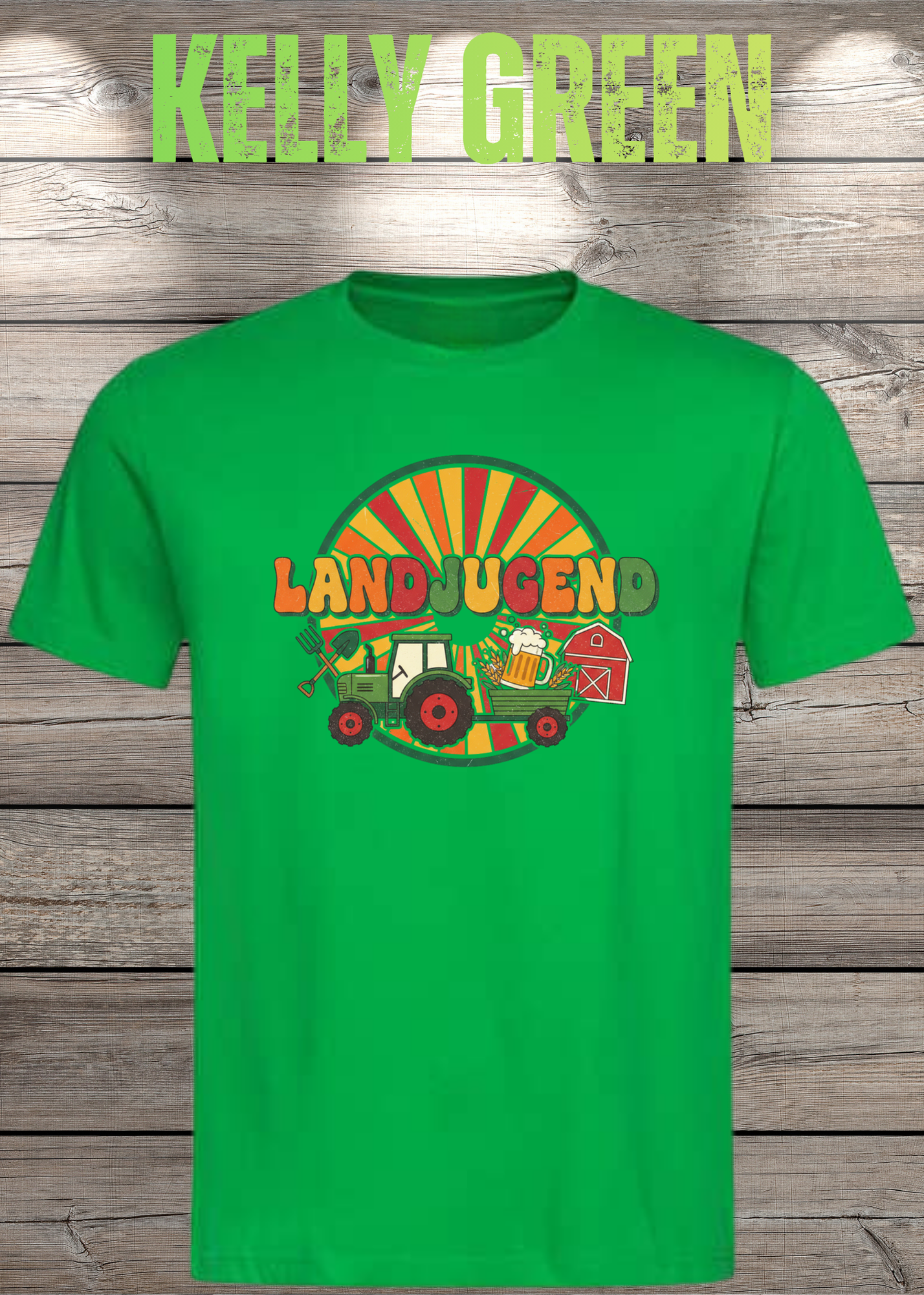 T-Shirt 'Landjugend' - Witziges Statement-Shirt für Landliebhaber