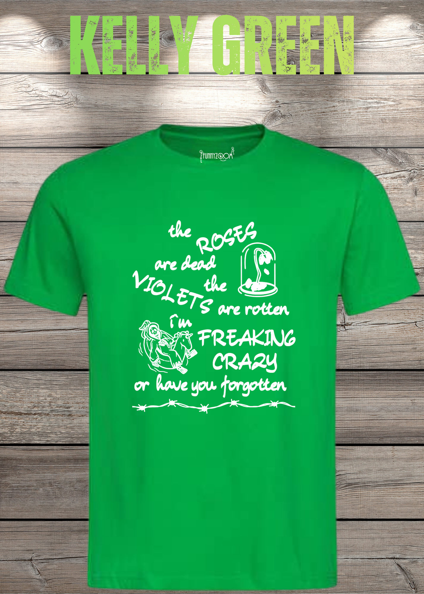 T-Shirt I'm Freaking Crazy - Lustiger Spruch Geschenkidee Geburtstag Unisex Statement