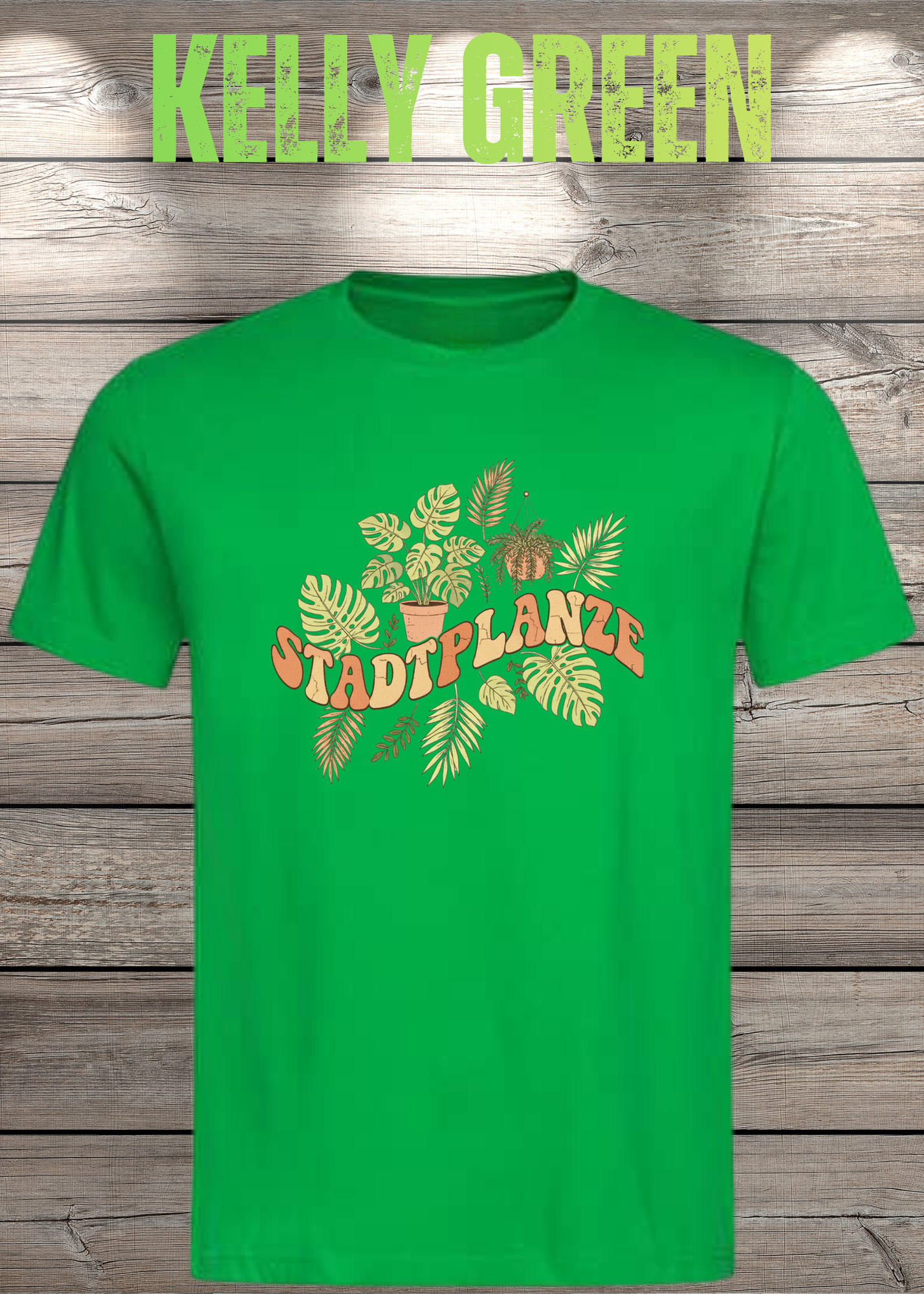 T-Shirt 'Stadtpflanze' - Witziges Spruch-Shirt für Urban-Naturliebhaber
