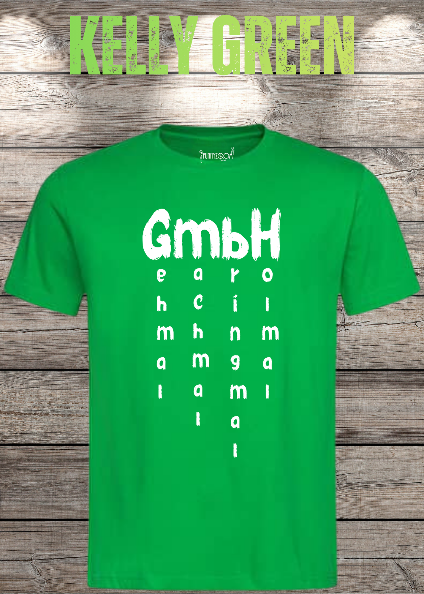 GmbH T-Shirt - Geh mal mach mal bring mal hol mal - Witziges Büro Statement Shirt - Lustiges Geschenk Unisex