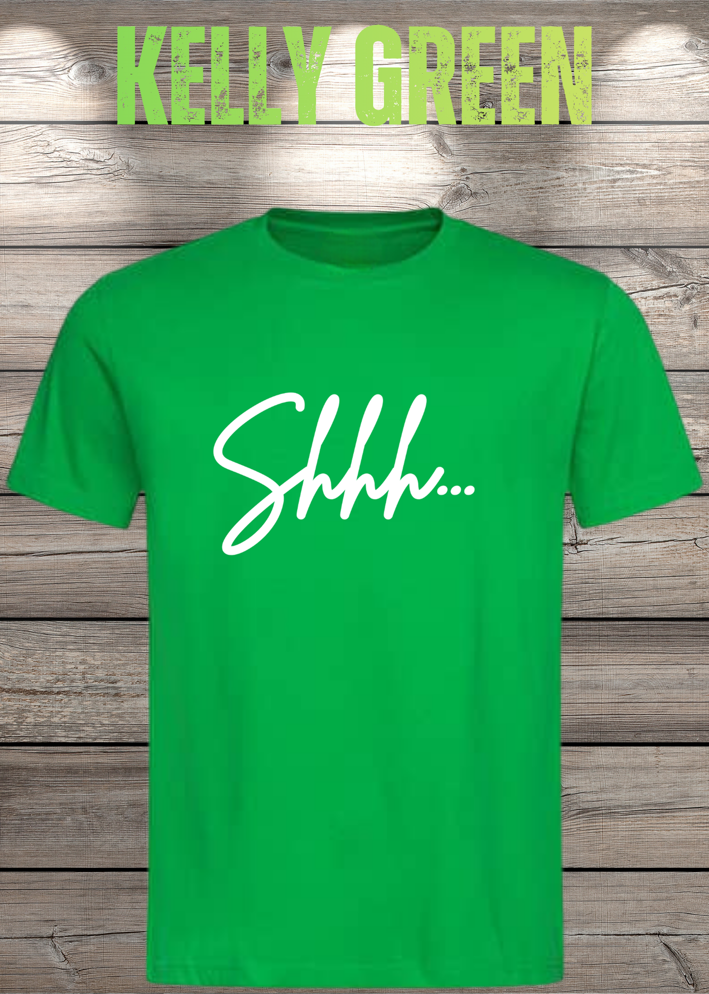 T-Shirt Shhh... - Geschenkidee T-Shirt - T-Shirt mit Spruch - Witziges T-Shirt - T-Shirt Freizeit - Lustiges T-Shirt Unisex