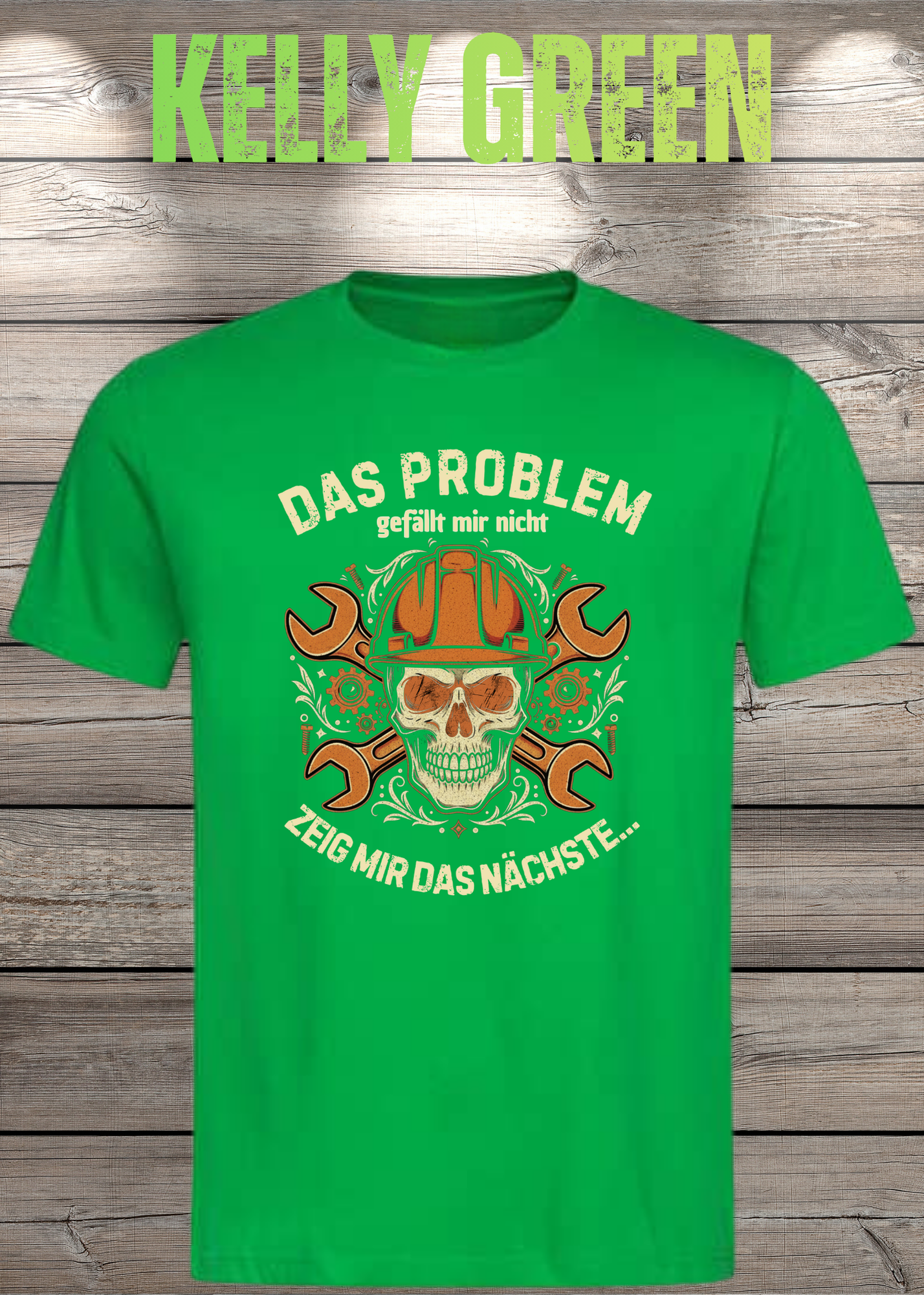 T-Shirt 'Das Problem gefällt mir nicht zeig mir das nächste' - Witziges Spruch-Shirt für Problemvermeider