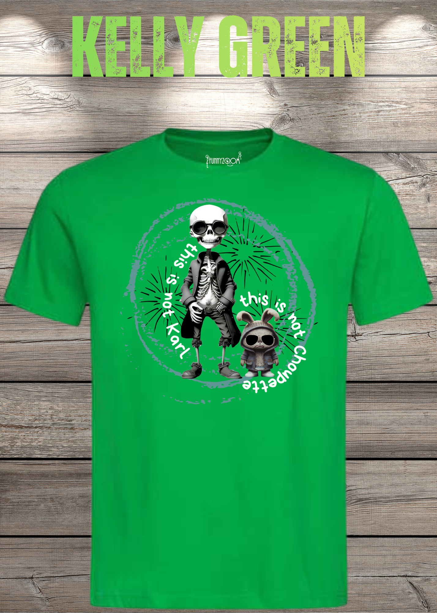 T-Shirt 'This is not Karl this is not Choupette' - Fashion Humor Geschenk Unisex