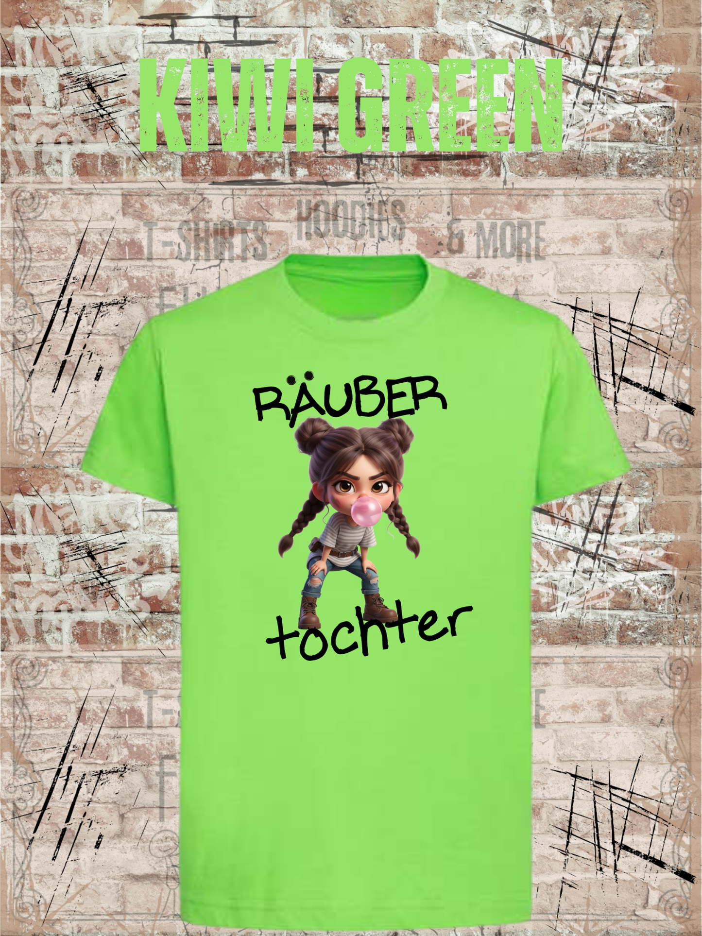 T-Shirt 'Räuber Tochter' - Witziges Geschenk für freche Kids