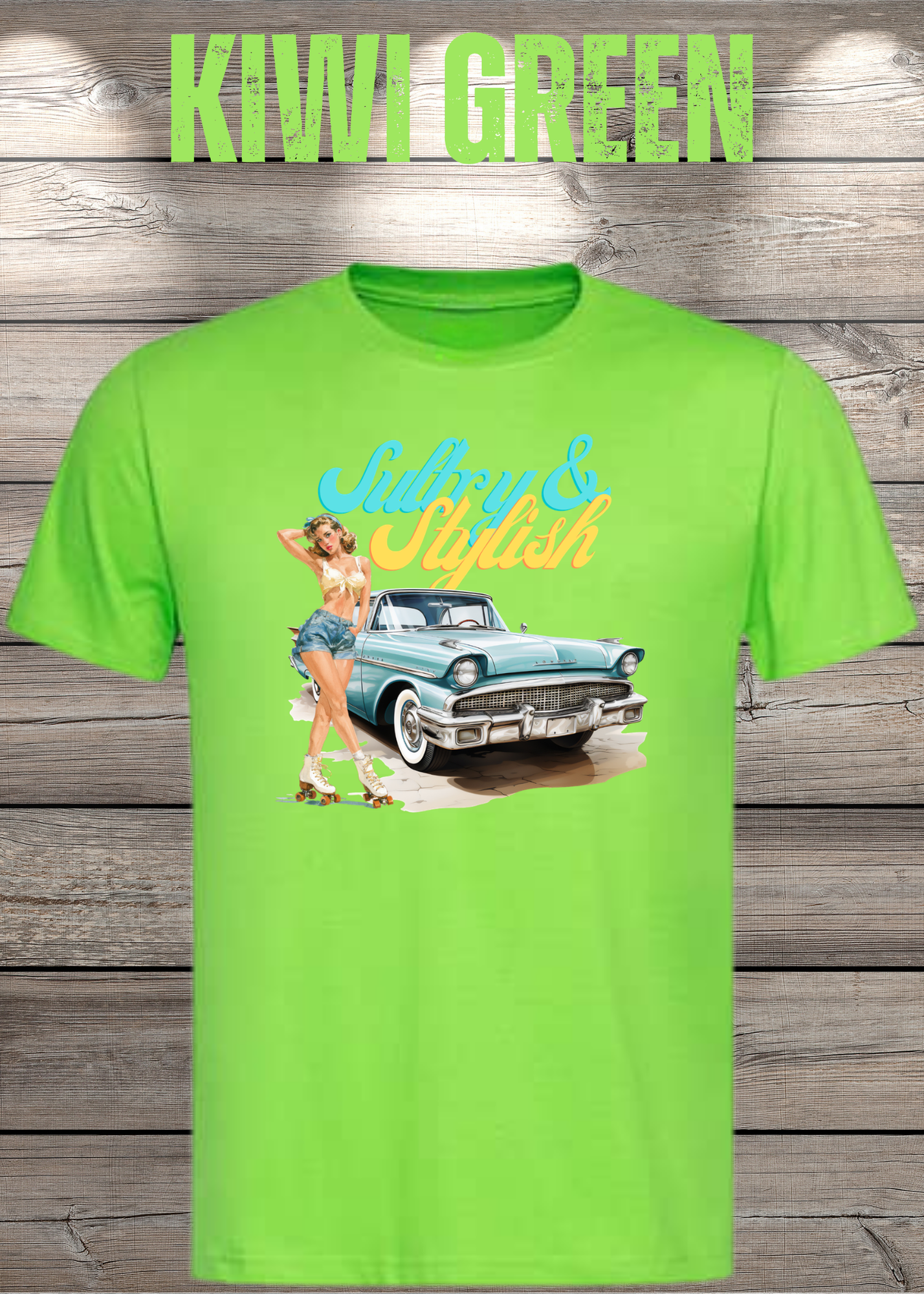Sultry & Stylish - Vintage Look T-Shirt Unisex