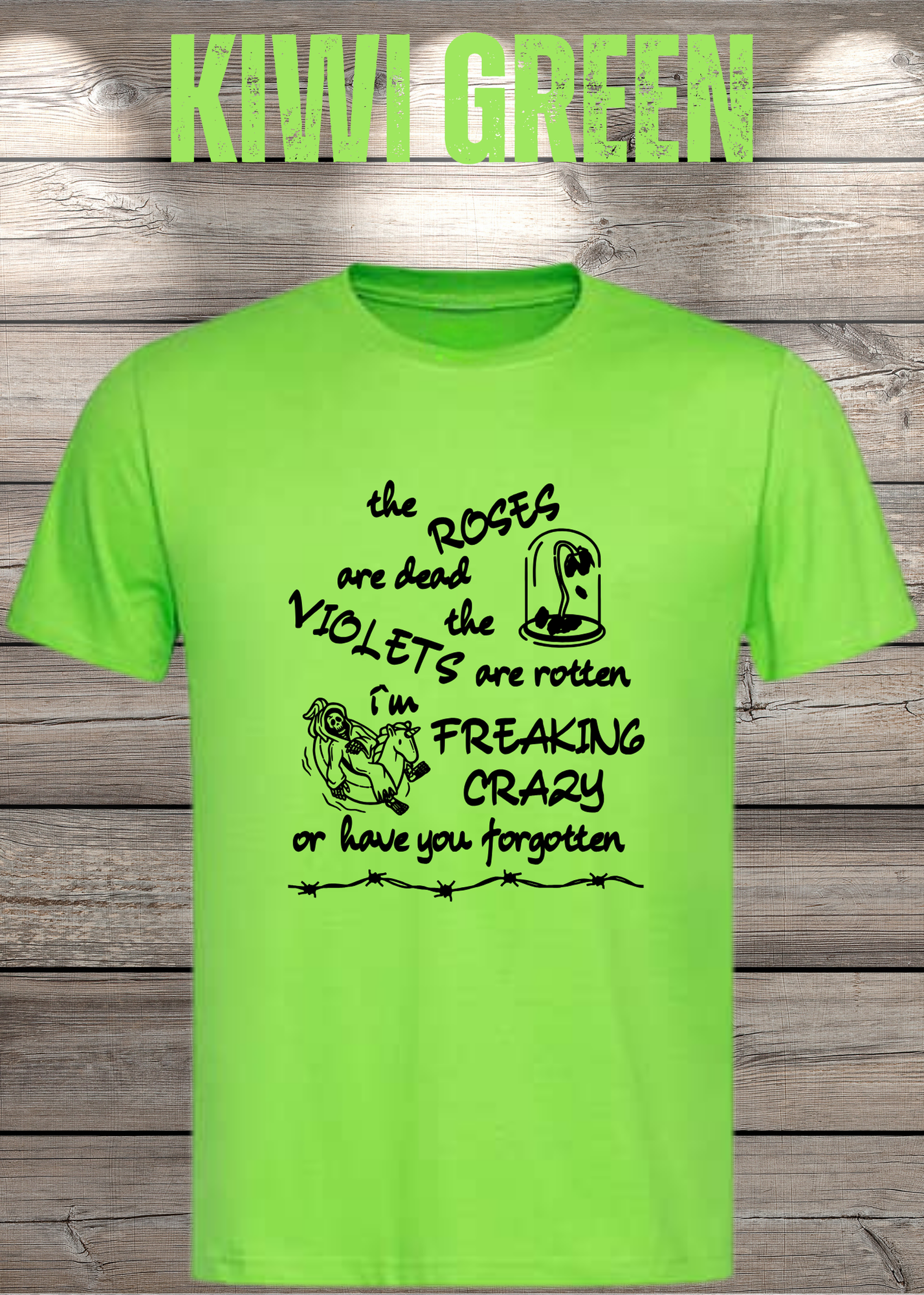 T-Shirt I'm Freaking Crazy - Lustiger Spruch Geschenkidee Geburtstag Unisex Statement