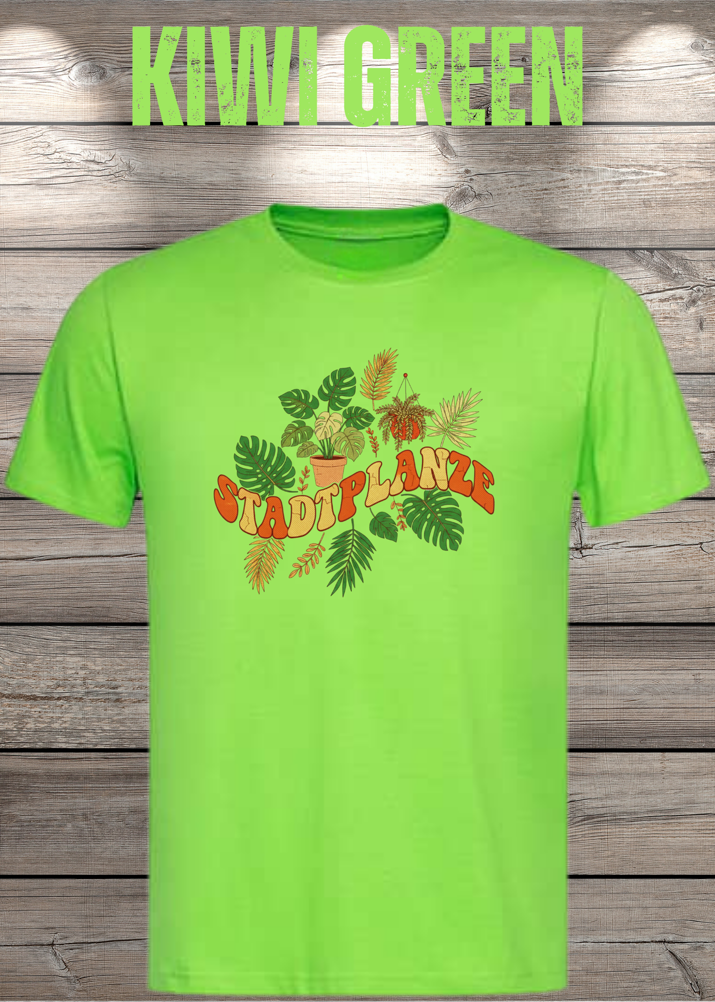 T-Shirt 'Stadtpflanze' - Witziges Spruch-Shirt für Urban-Naturliebhaber