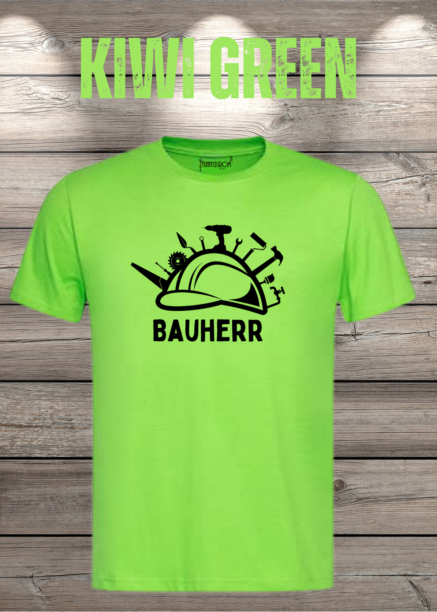 Herren T-Shirt Bauherr Geschenkidee für Hausbesitzer Witziges T-Shirt mit Spruch Lustiges Freizeit T-Shirt Haus bauen