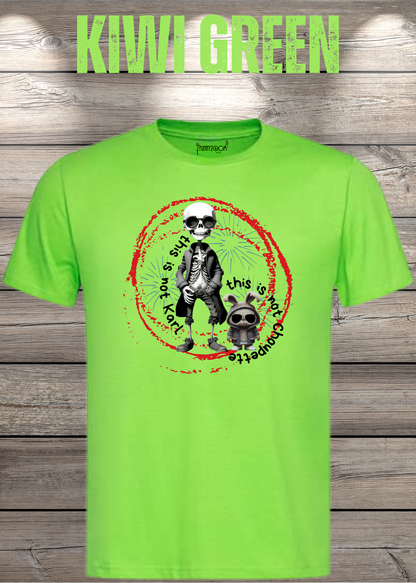 T-Shirt 'This is not Karl this is not Choupette' - Fashion Humor Geschenk Unisex