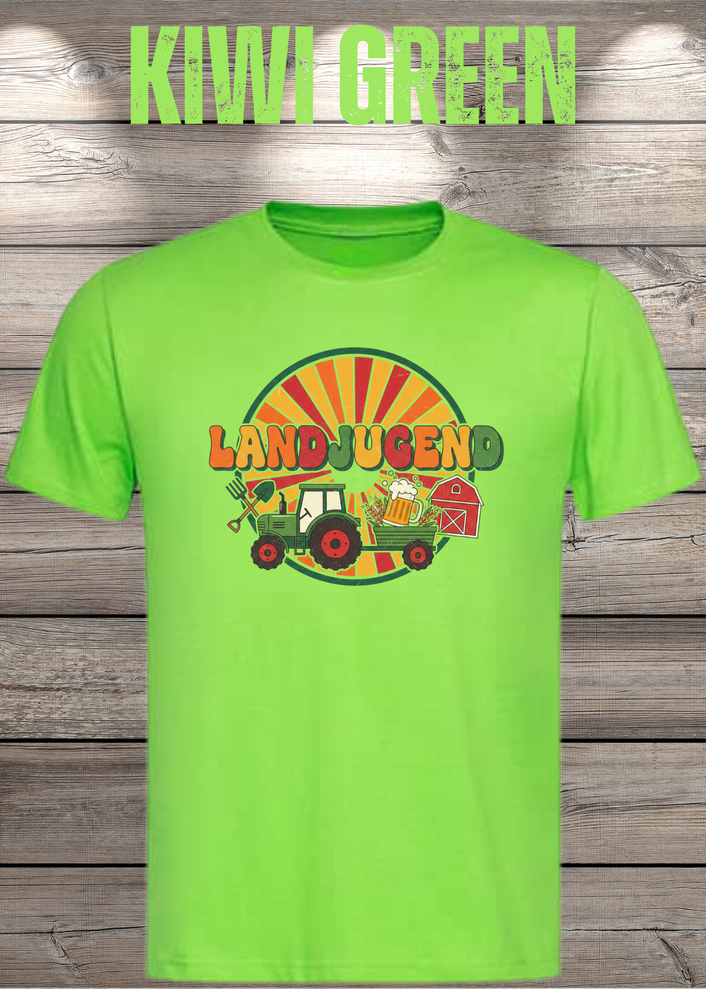 T-Shirt 'Landjugend' - Witziges Statement-Shirt für Landliebhaber