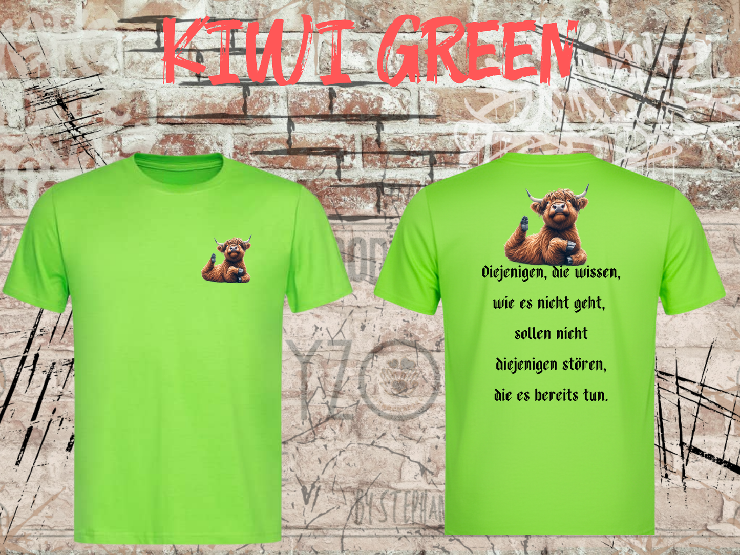T-Shirt Unisex - Diejenigen, die wissen wie es geht, sollen nicht diejenigen stören die es bereits tun - Lustiger Spruch