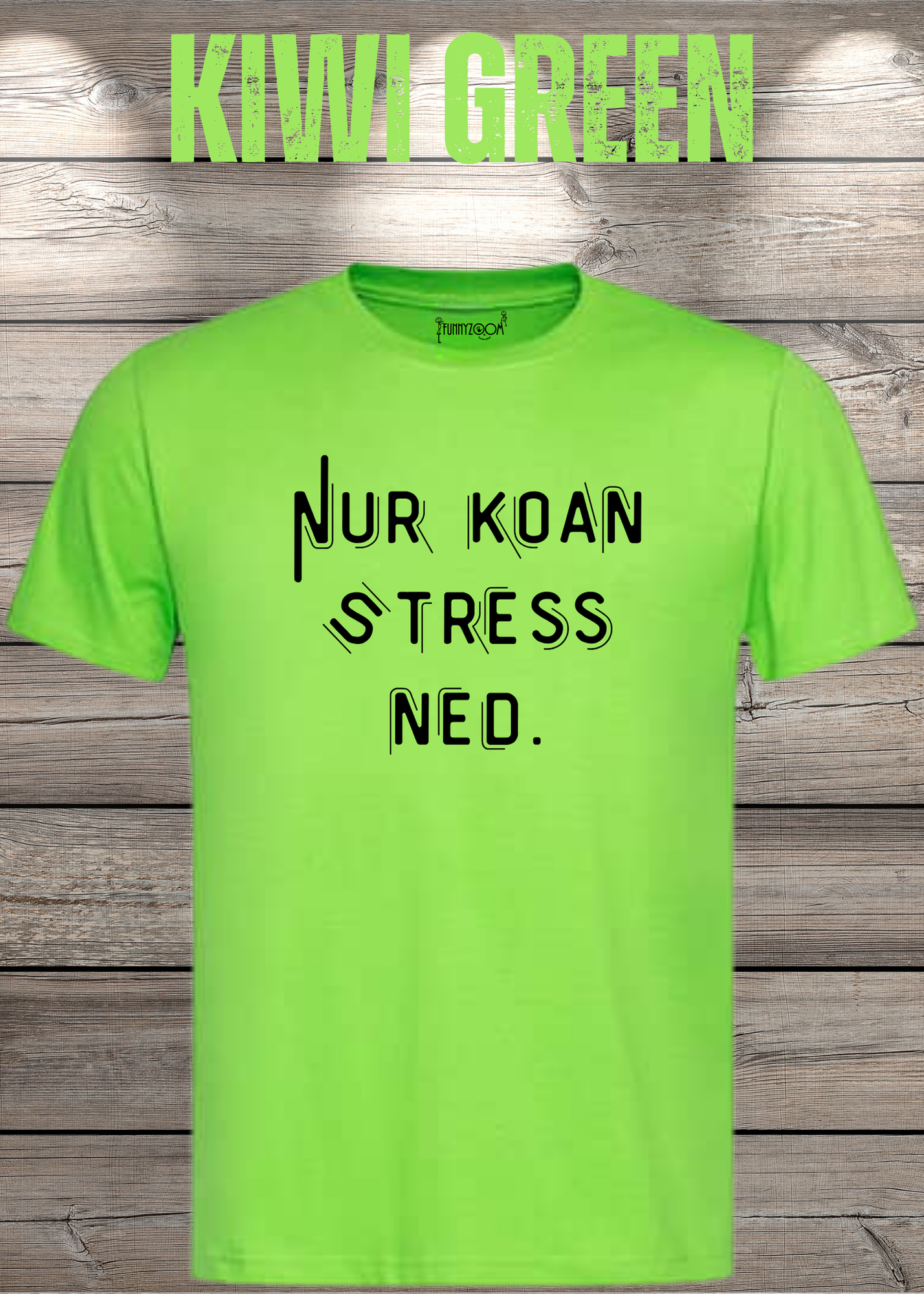 T-Shirt Nur Koan Stress ned - Bayern T-Shirt Lustige Sprüche Geschenkidee - Geburtstag Unisex viele Farben