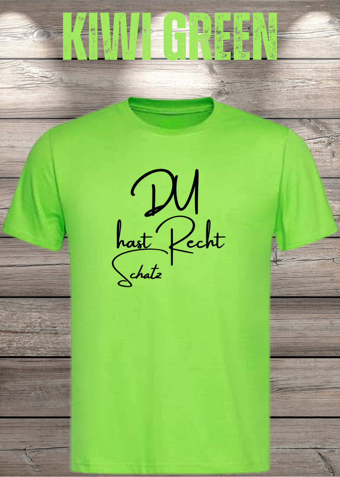 T-Shirt 'Du hast Recht Schatz' - Witziges Beziehungs-Shirt für Diplomatische